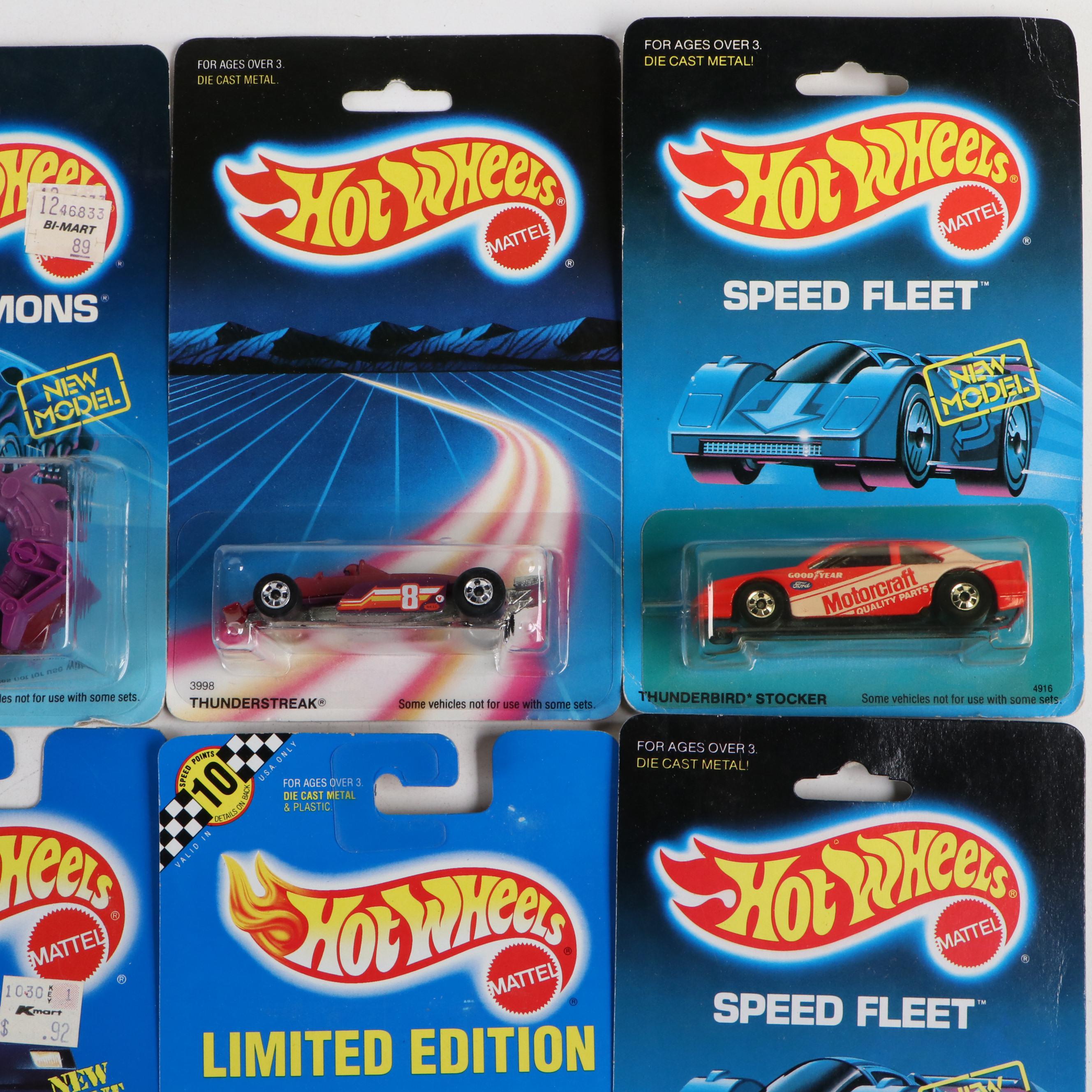 Hot Wheels "Track System Gift Pack" and More Toy Cars, 1980s–1990s
