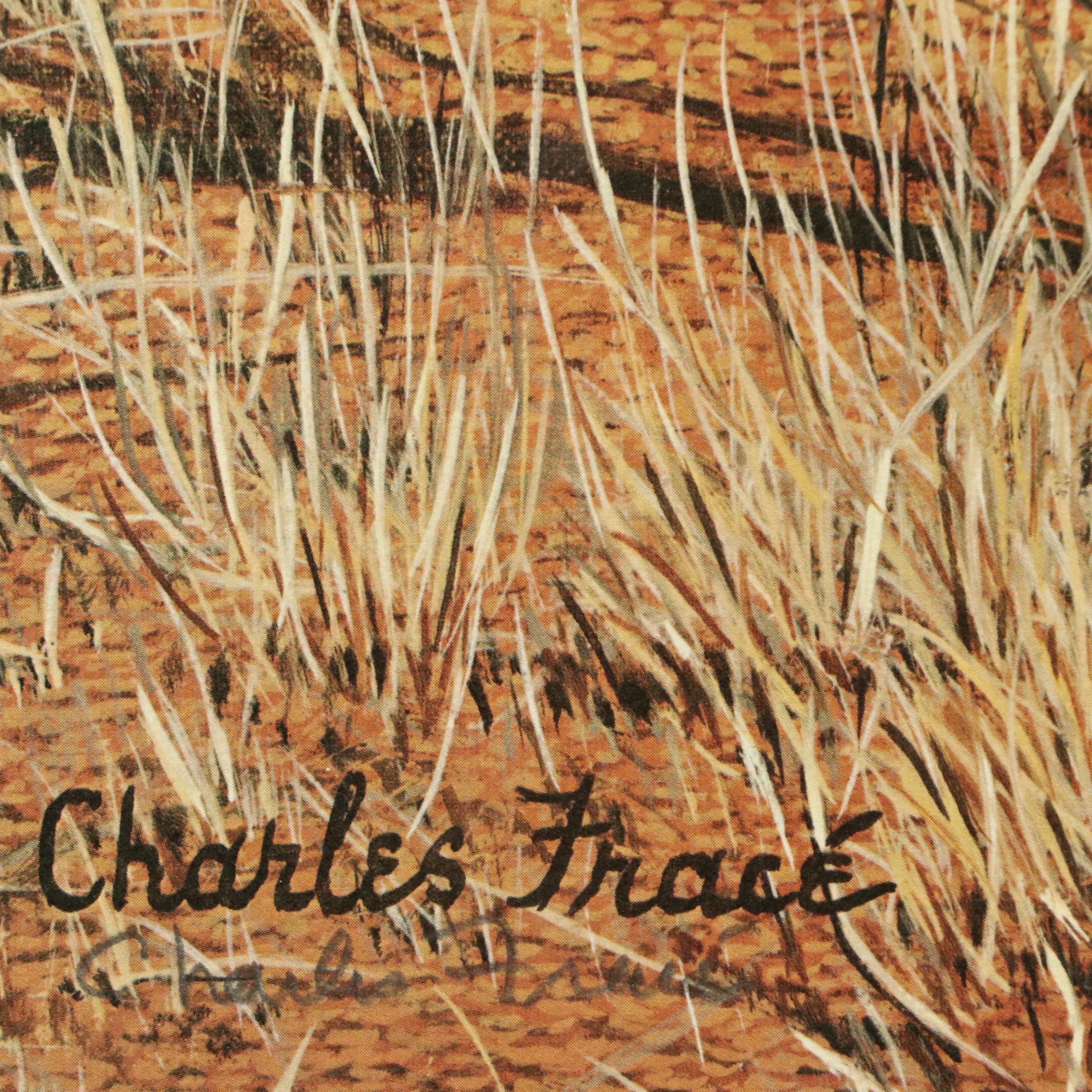 Charles Fracé Offset Lithograph "Cheetah," 20th Century