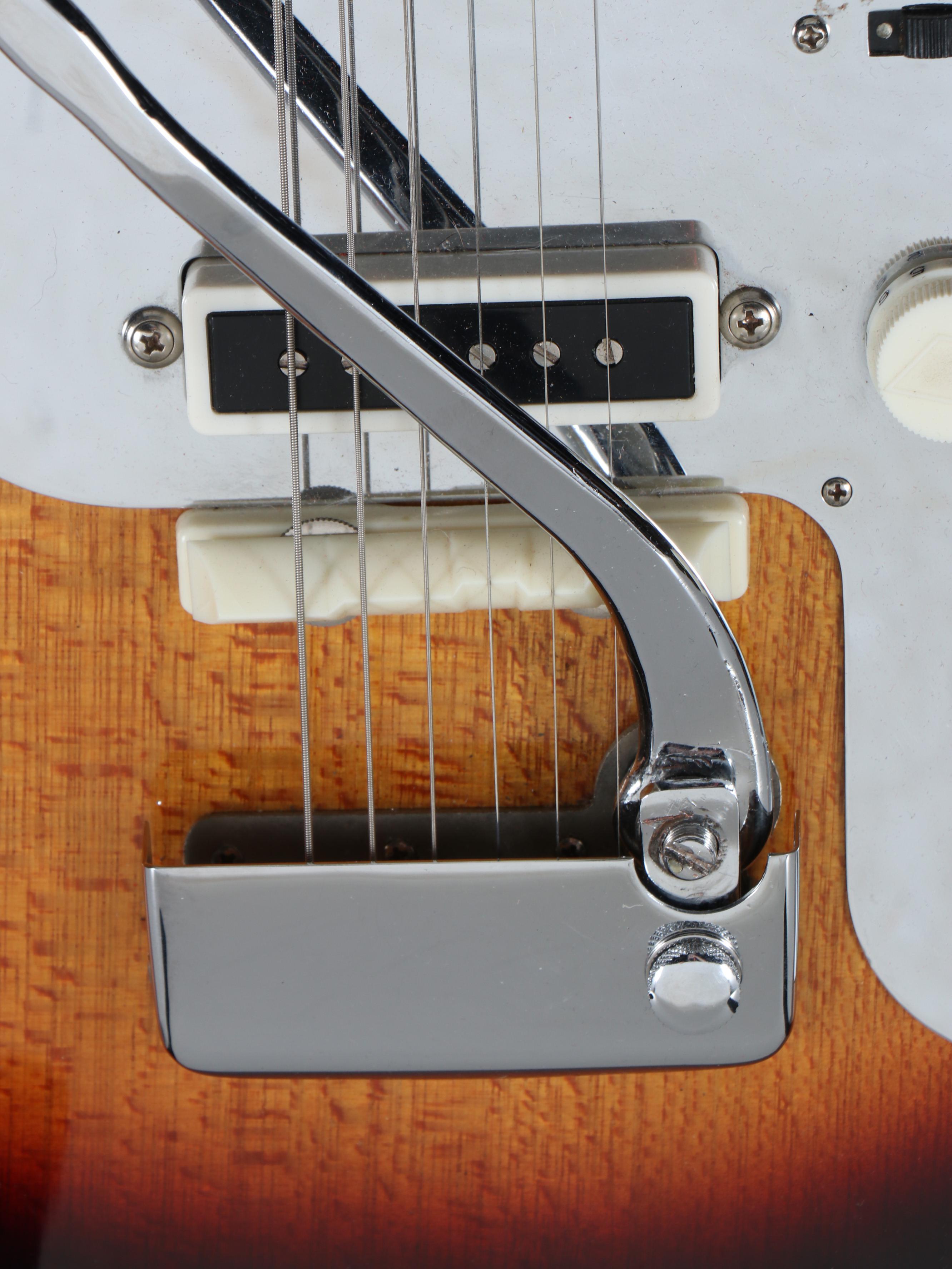 Kent Lido 531 Sunburst Electric Guitar, 1960s