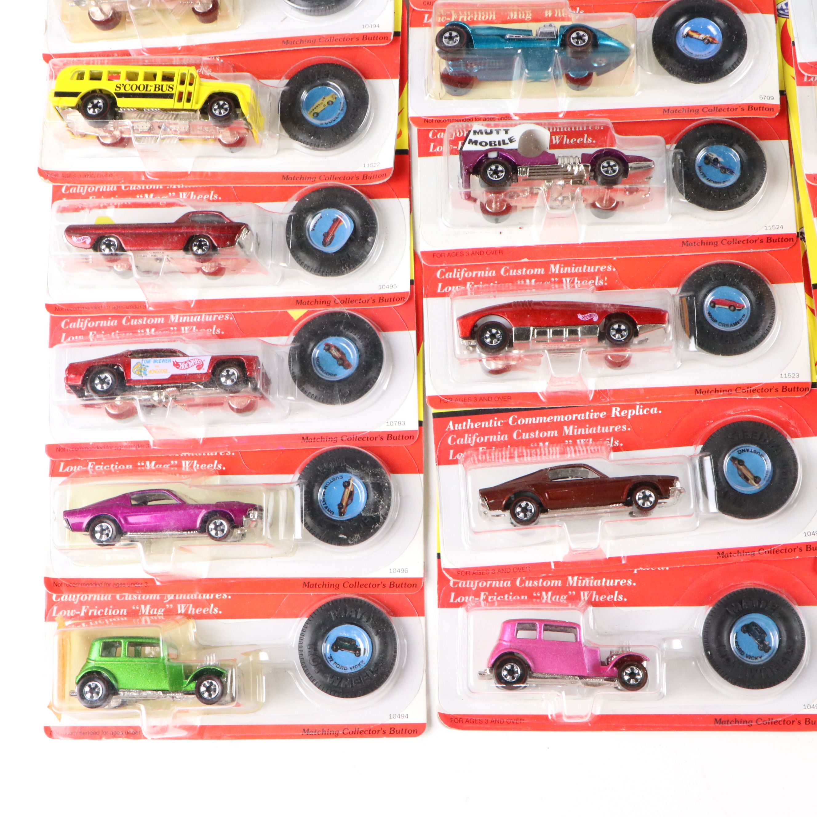 Hot Wheels Vintage Collection Toy Cars