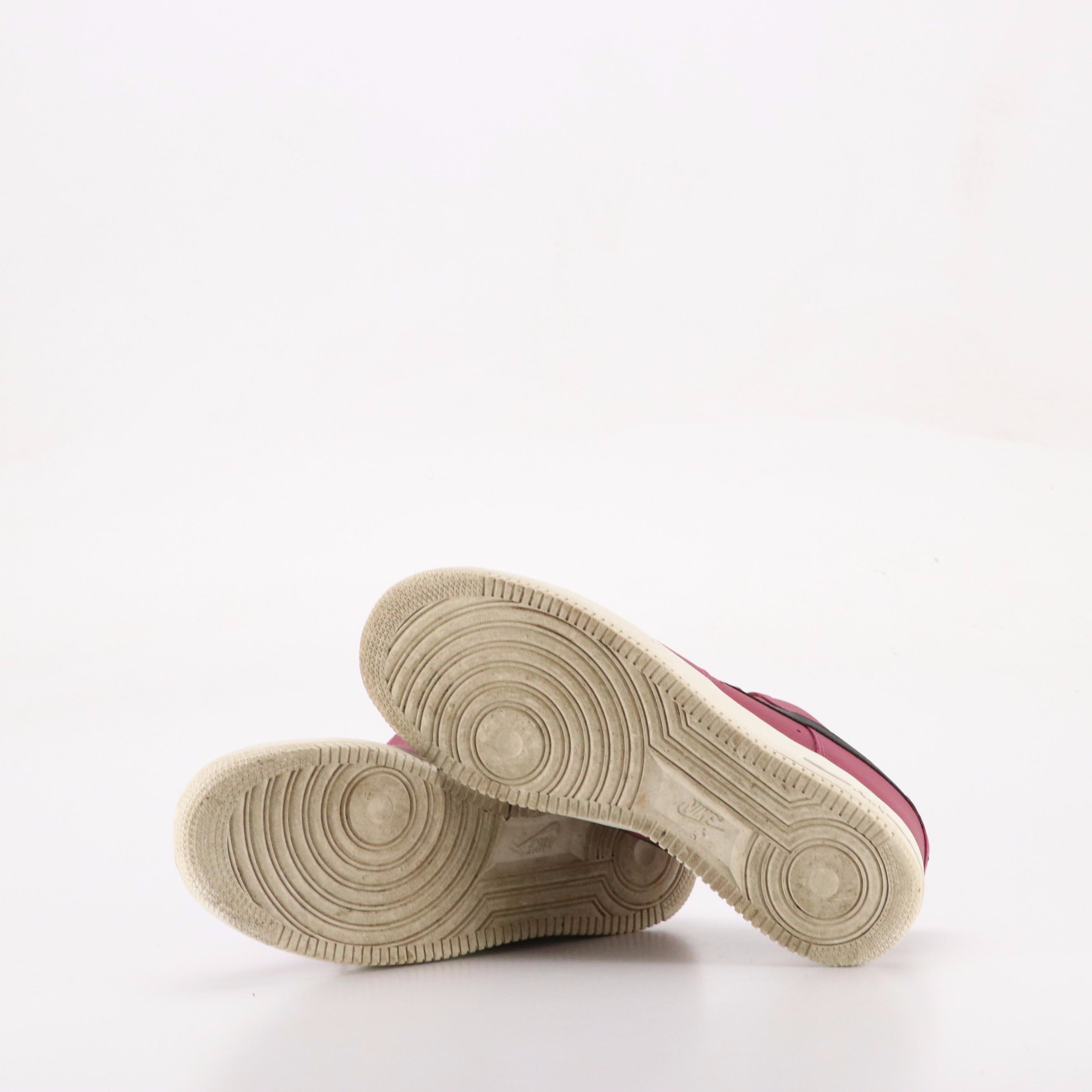 Men's Timberland Black Nubuck Field Boots, Nike Plum Air Force 1 Sneakers