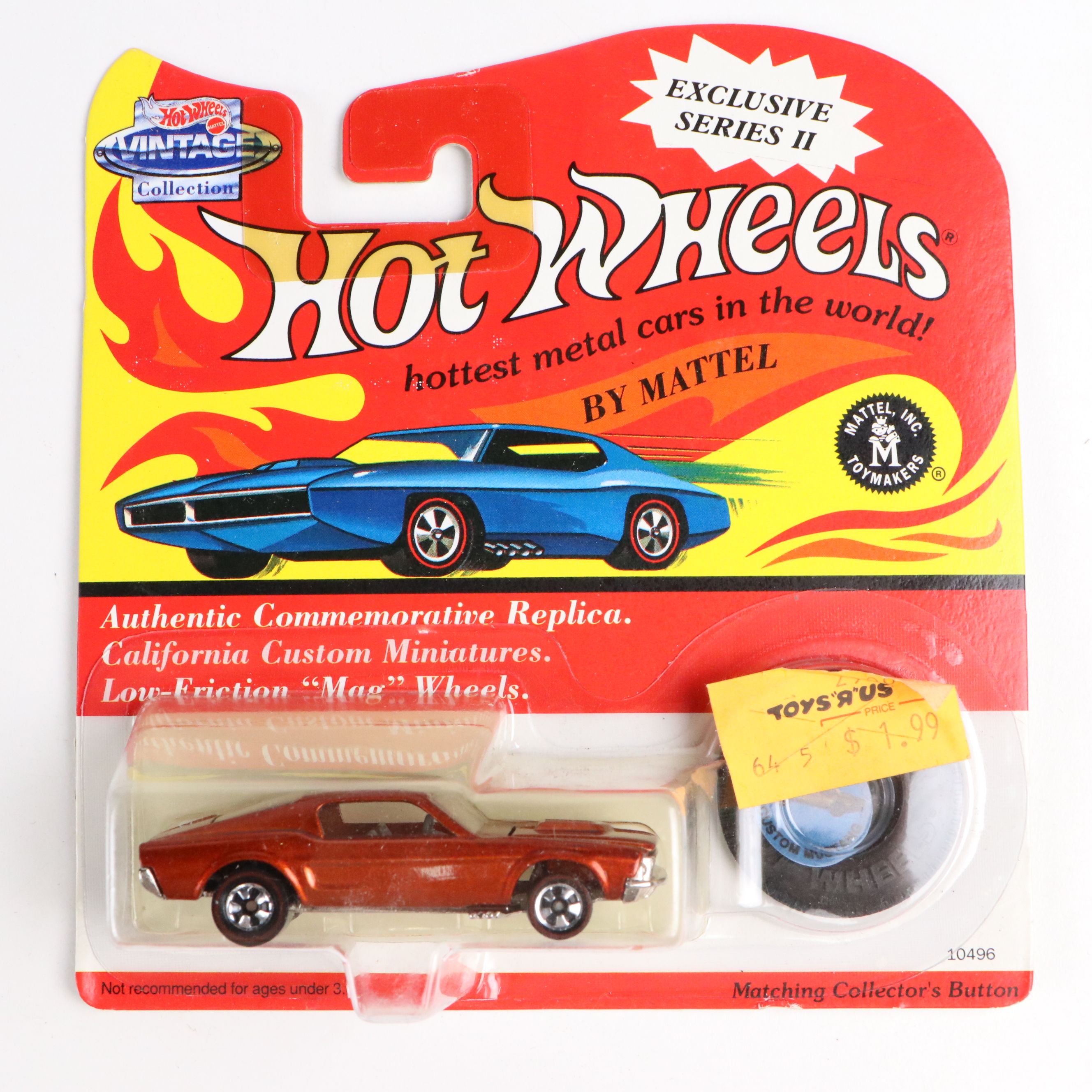 Hot Wheels Vintage Collection Toy Cars