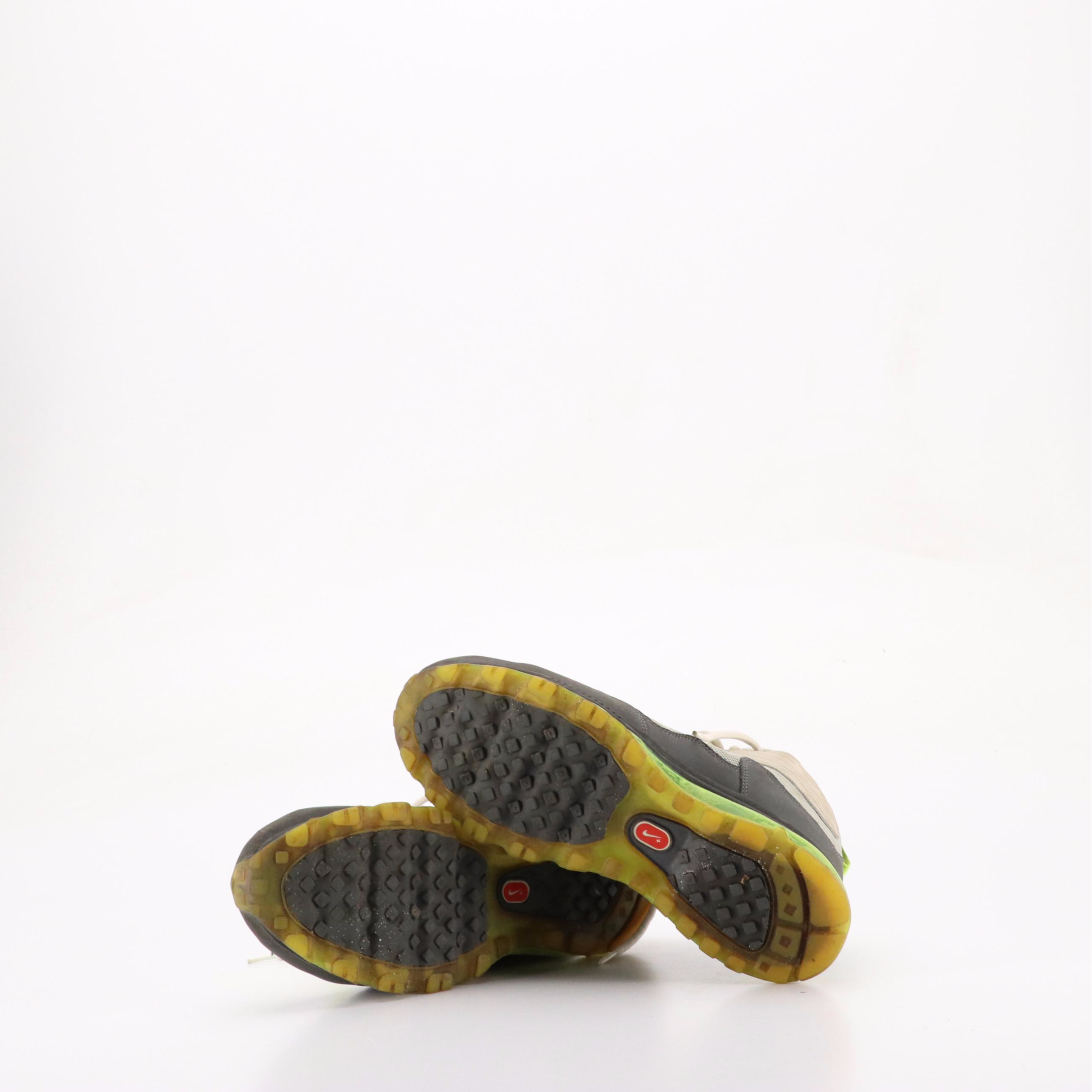 Men's Nike Air Jordan 9 and Air Max Jr High Top Sneakers