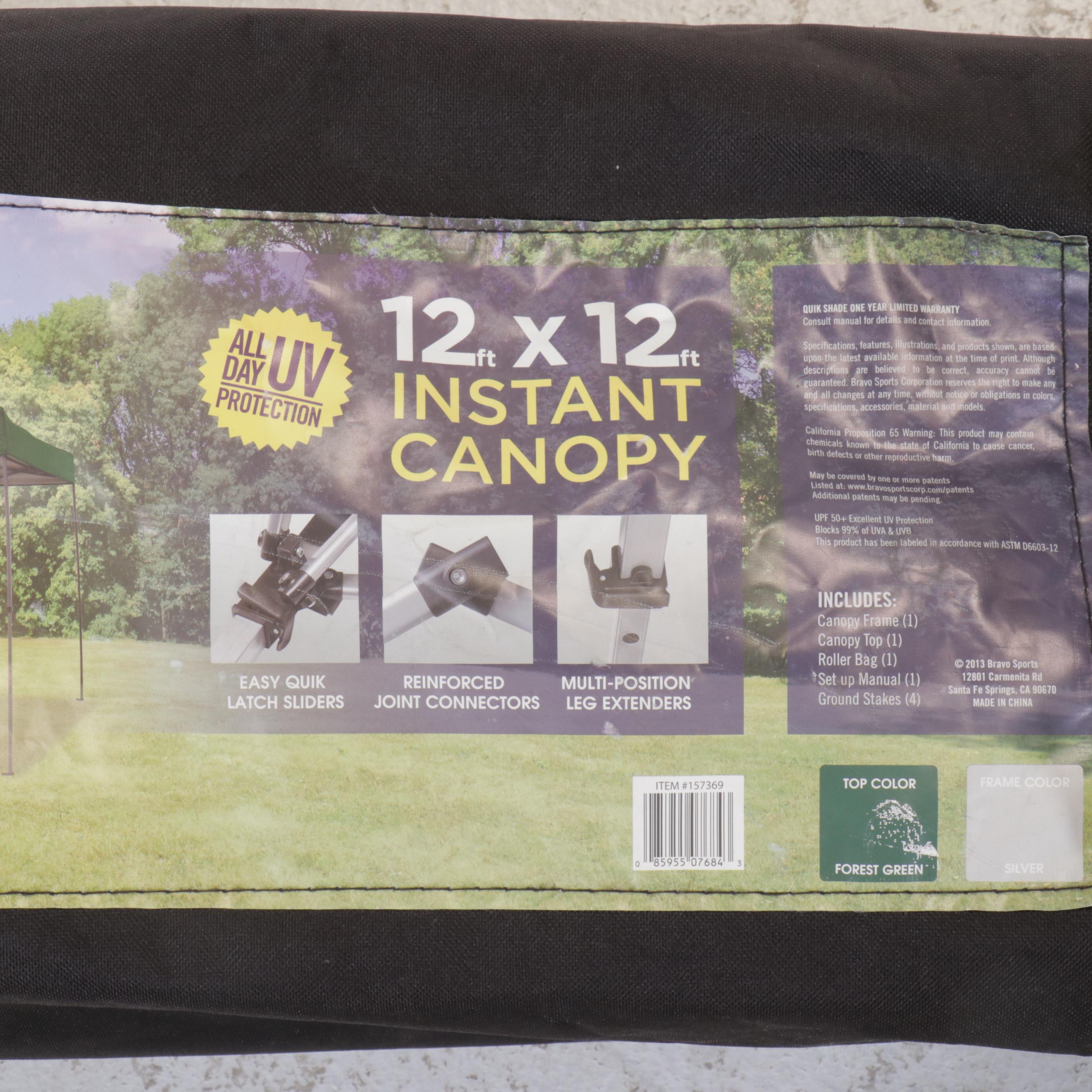 Quik Shade "Weekender Elite" 12' x 12' Instant Canopy