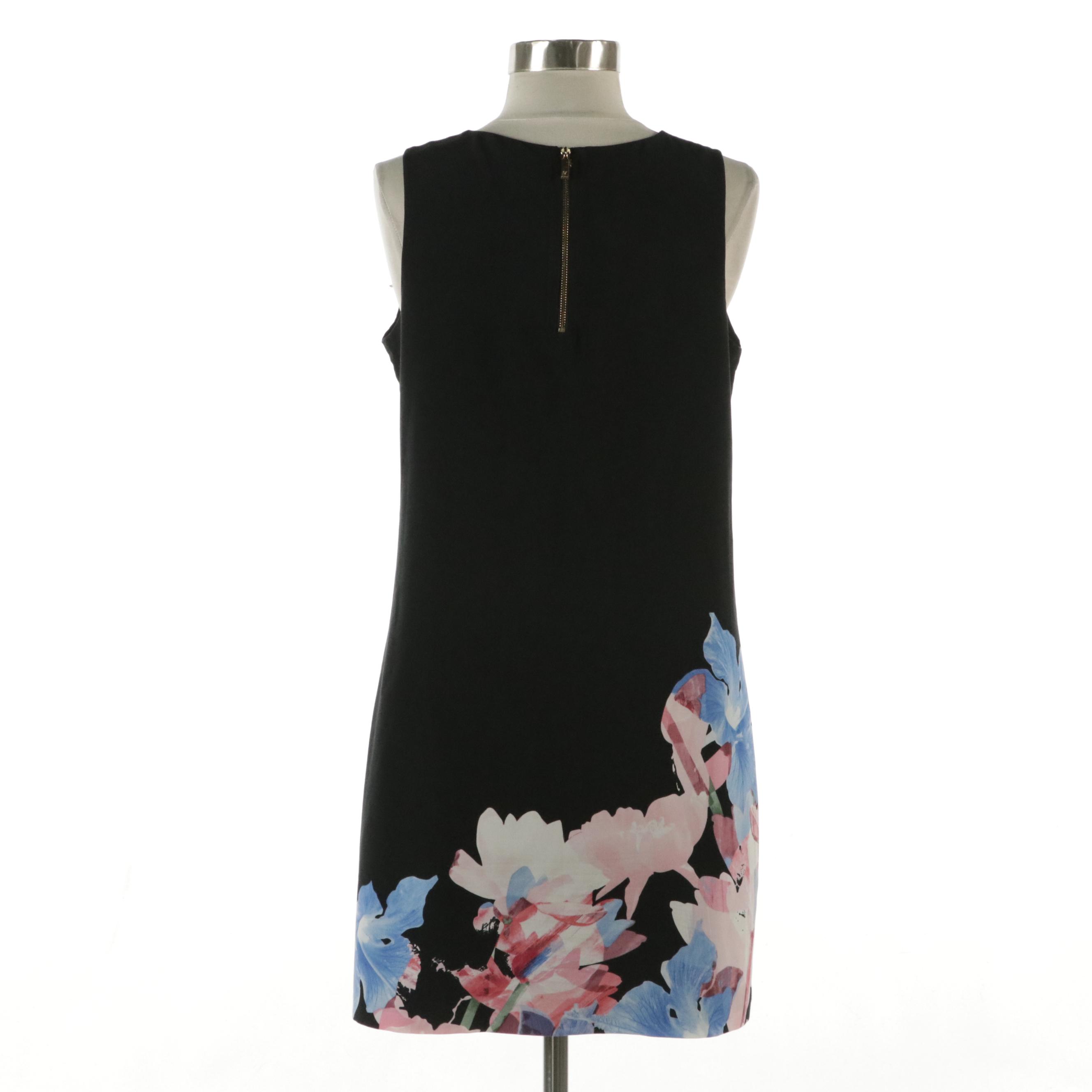 Vince Camuto Floral Printed Mini Shift Dress