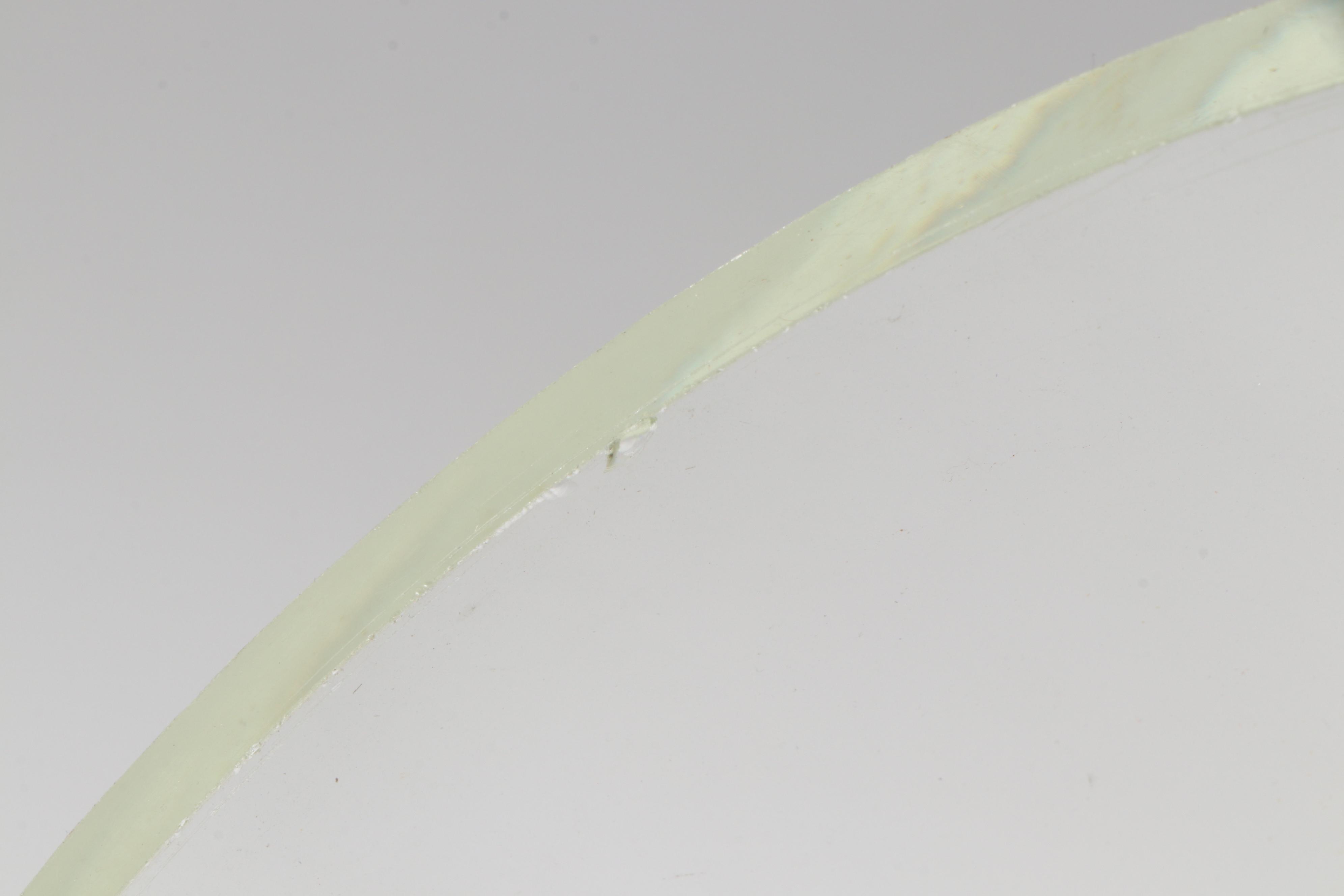 Outdoor Ceramic with Glass Hurricane Tabletop Torch