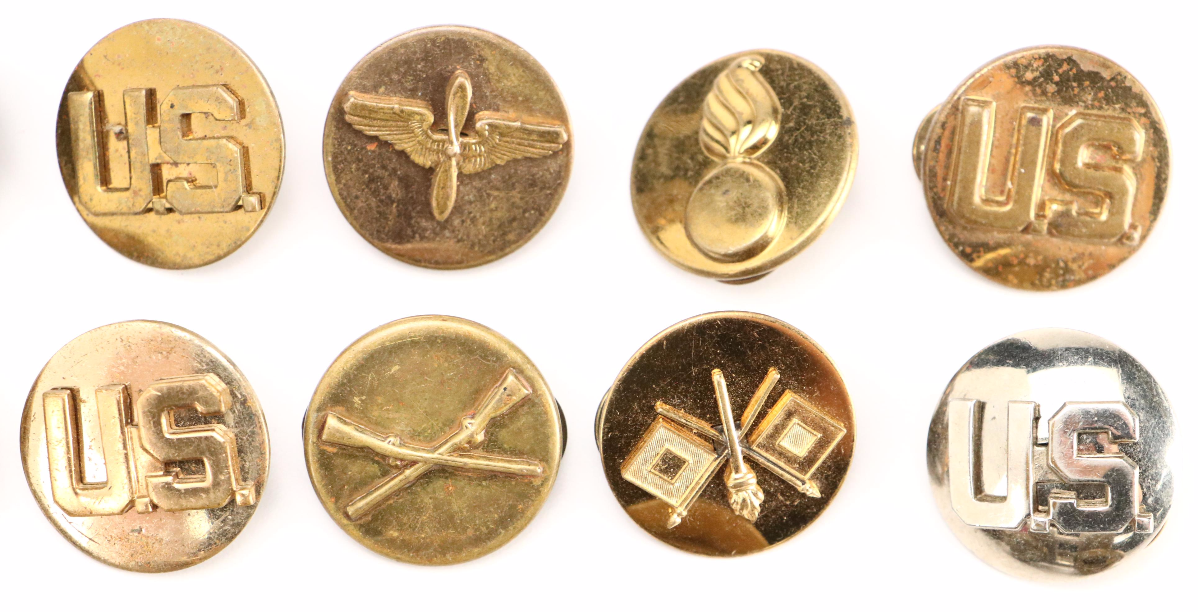 World War II, Korean War with Other Military Ribbons, Insignias and More