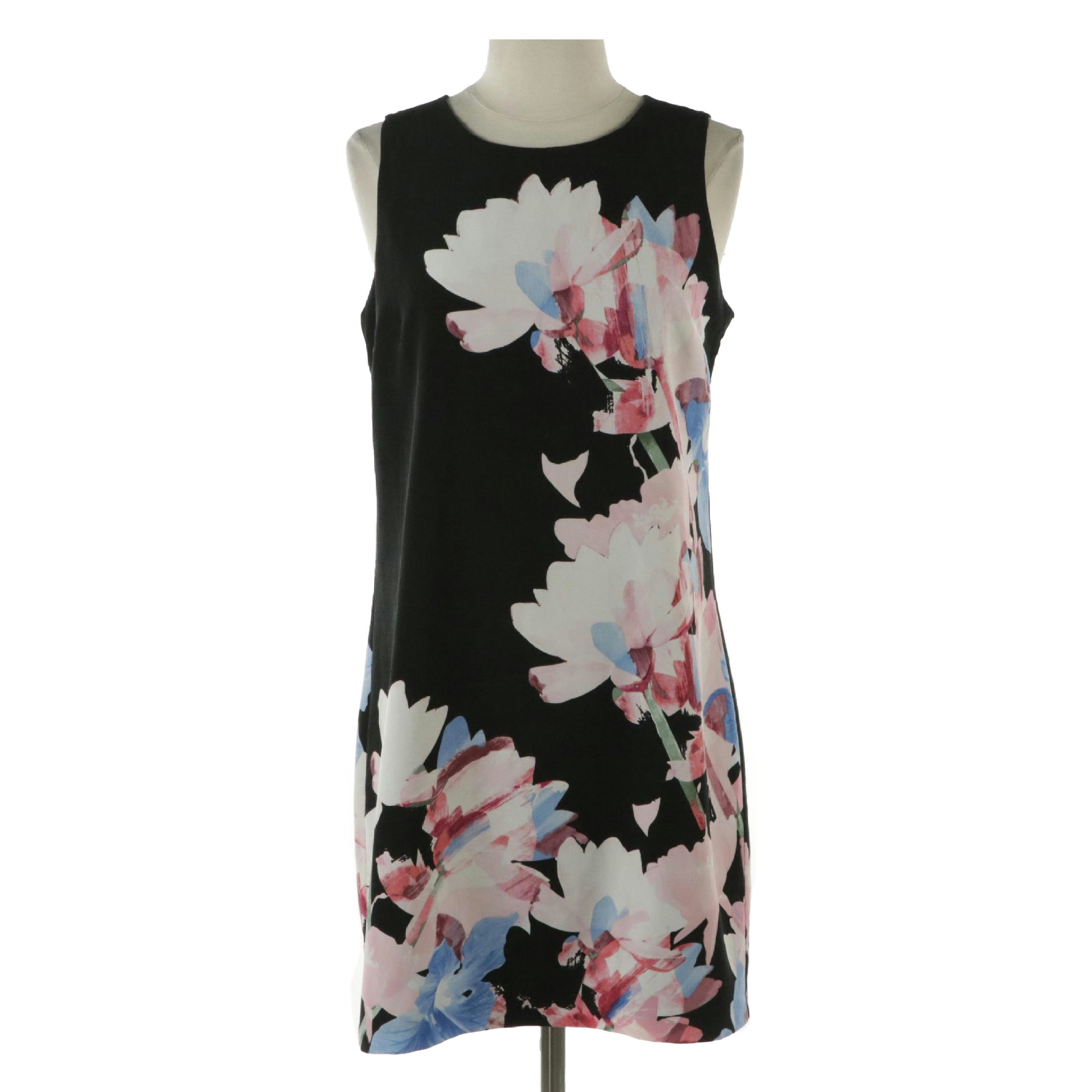 Vince Camuto Floral Printed Mini Shift Dress
