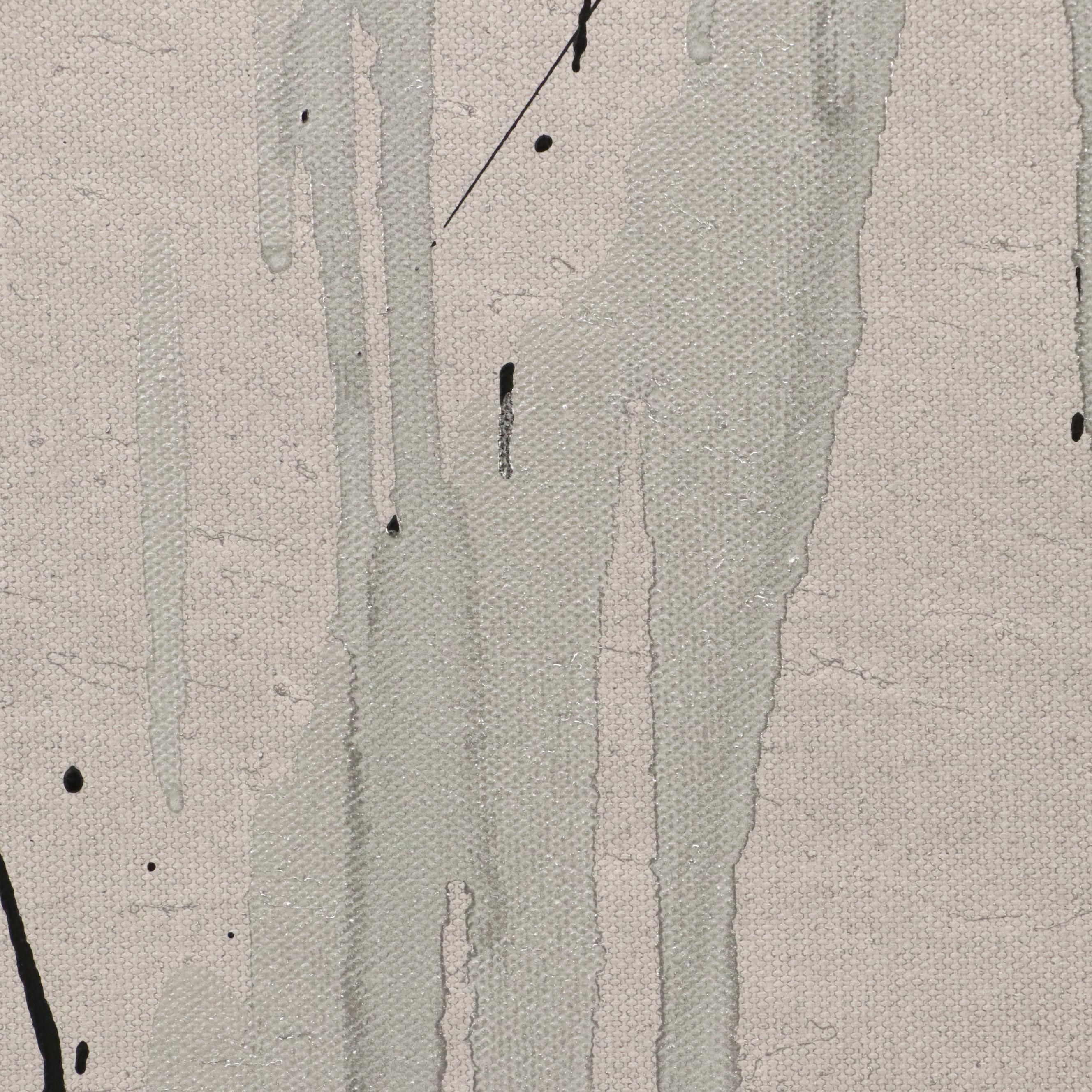 David Applegate Large-Scale Abstract Acrylic Painting, 21st Century