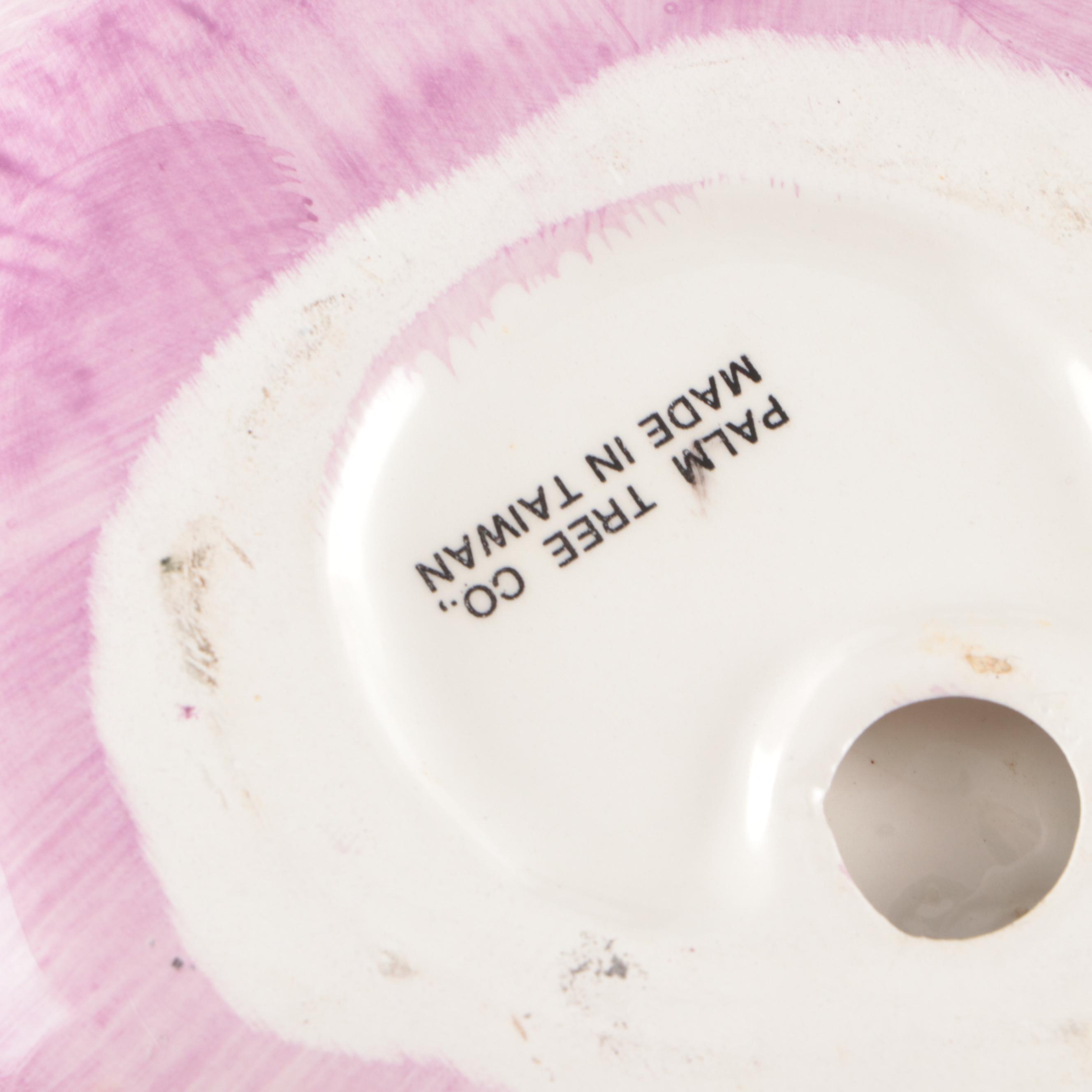 Bunny, Rooster, Swan and Angel Ceramic Figurines