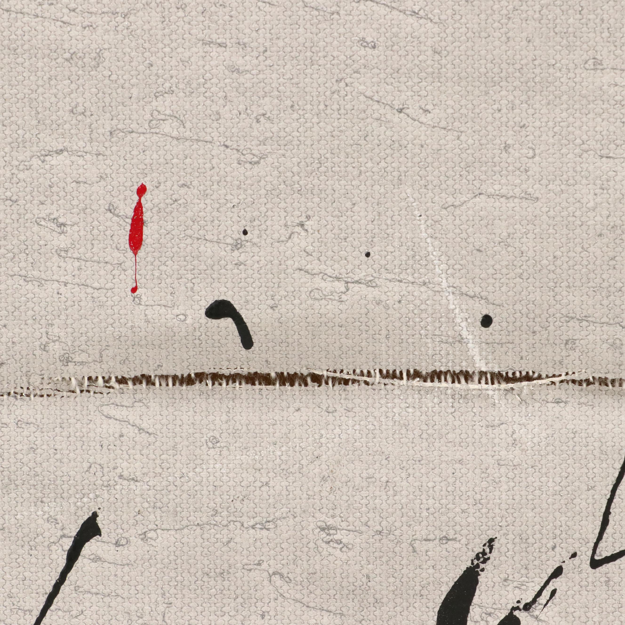 David Applegate Large-Scale Abstract Acrylic Painting, 21st Century