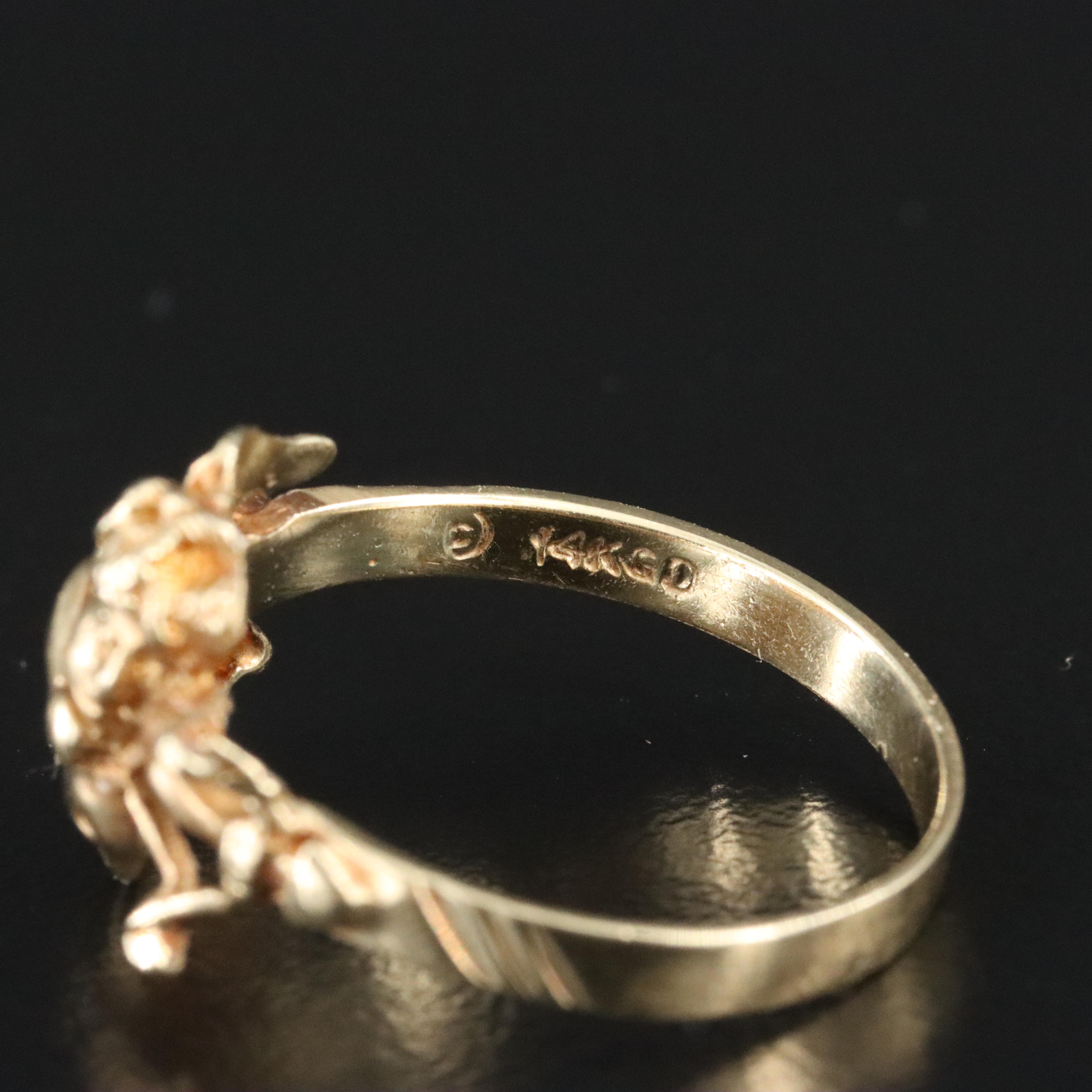 14K Cupid Ring