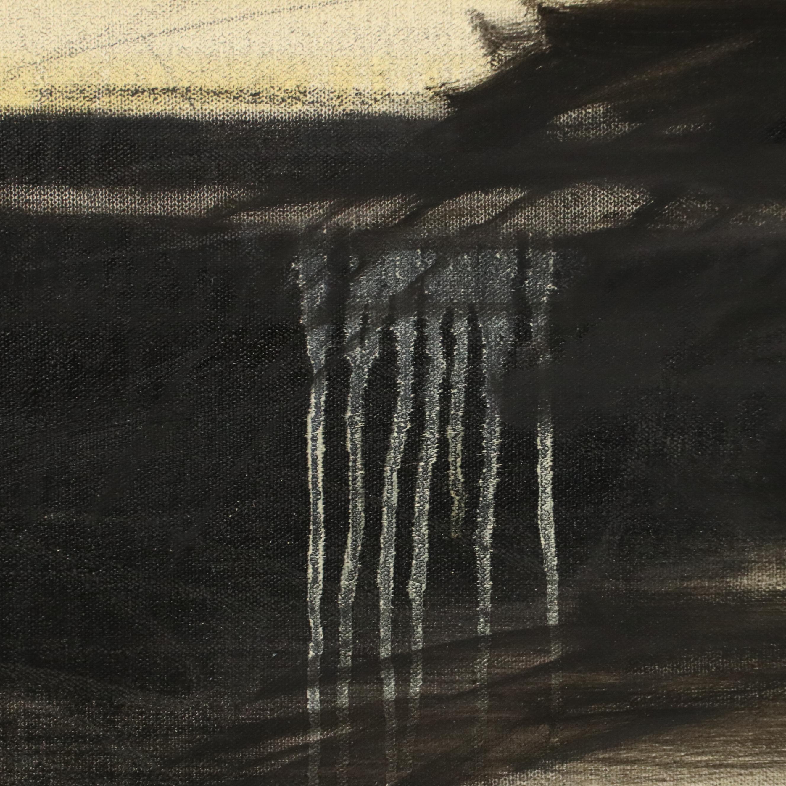 David Applegate Large-Scale Abstract Acrylic Painting, 21st Century