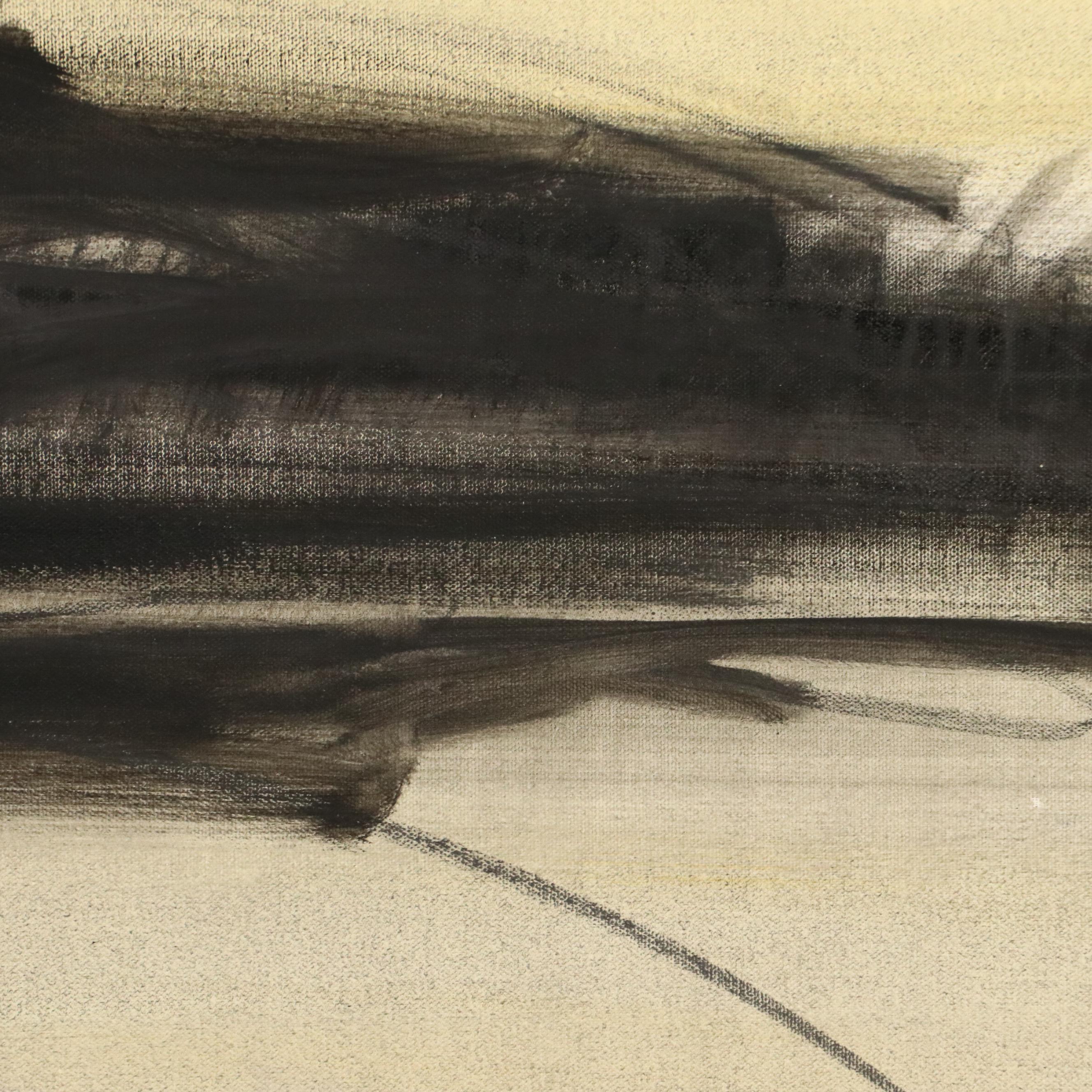 David Applegate Large-Scale Abstract Acrylic Painting, 21st Century