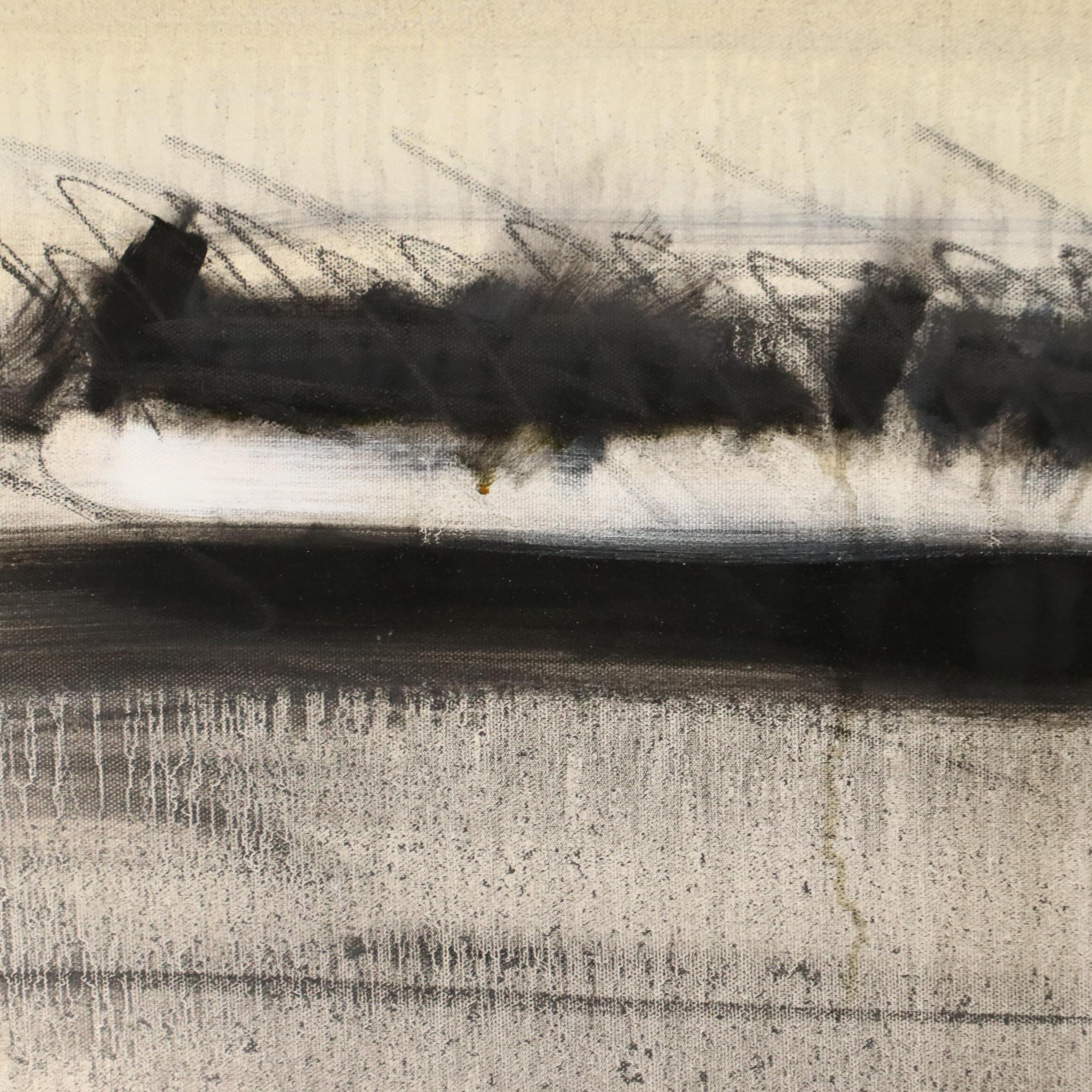 David Applegate Large-Scale Abstract Acrylic Painting, 21st Century