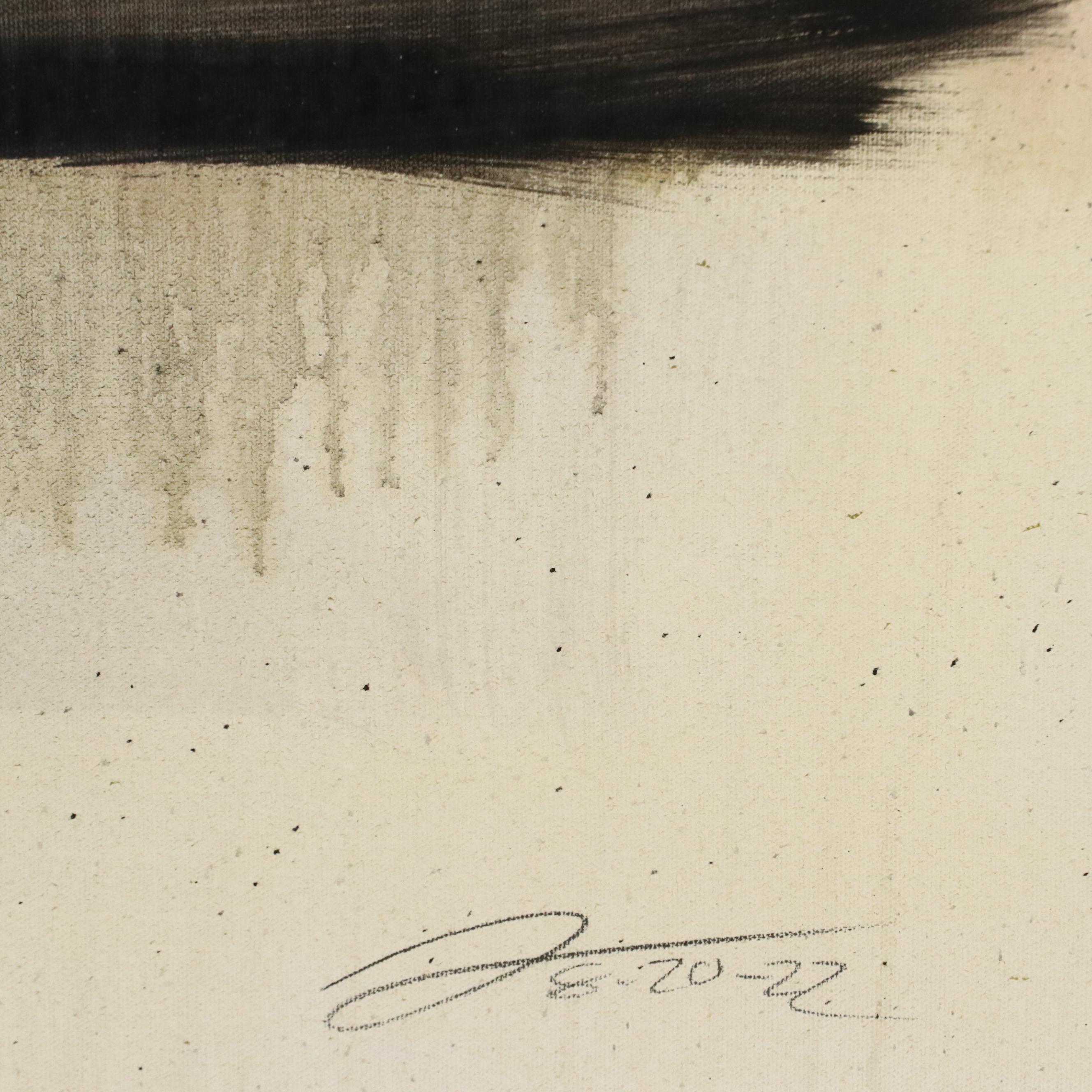 David Applegate Large-Scale Abstract Acrylic Painting, 21st Century