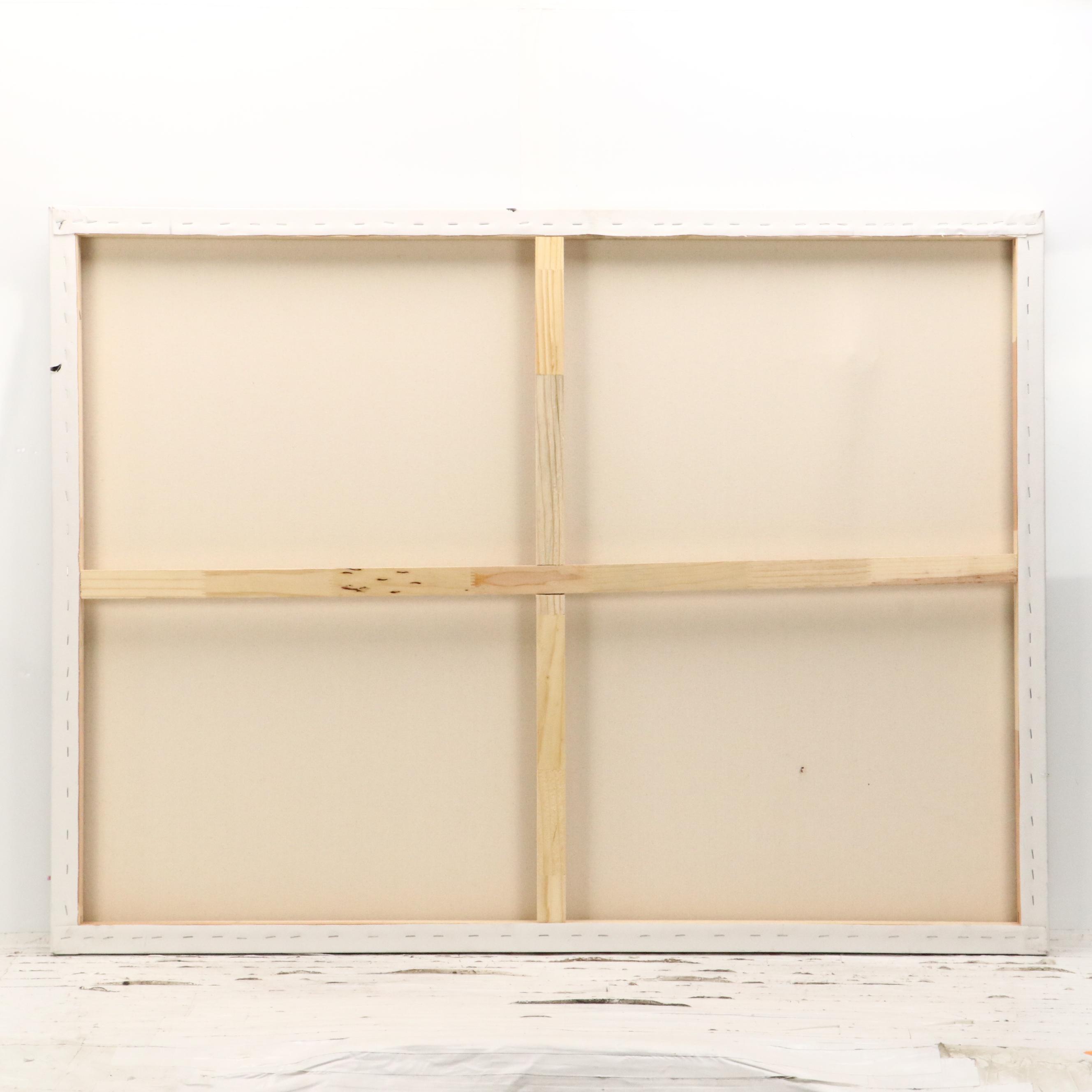 David Applegate Large-Scale Abstract Acrylic Painting, 21st Century