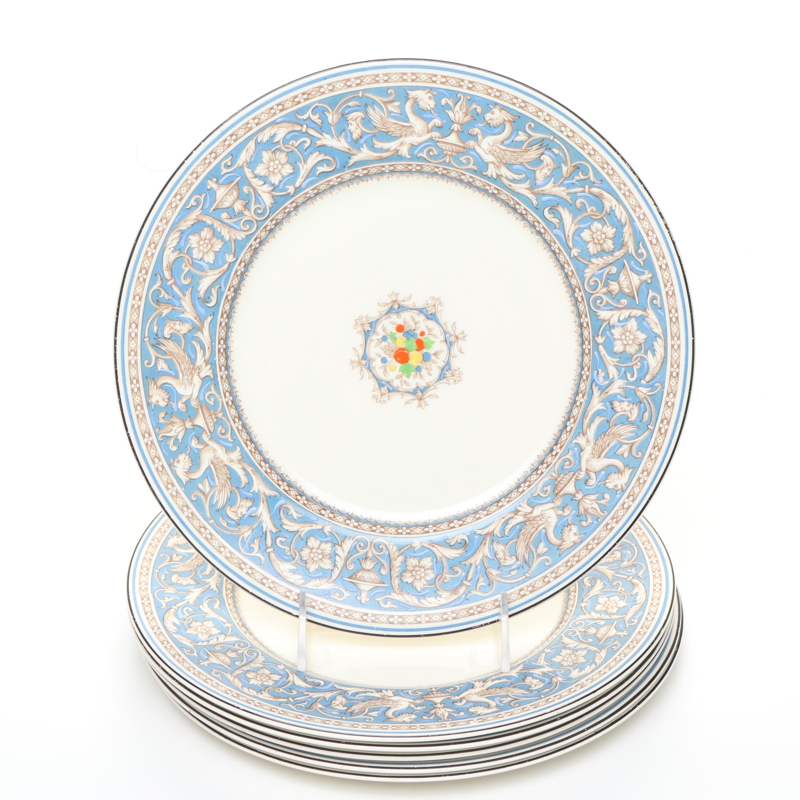 Wedgwood "Florentine Turquoise Rim" and Myott "Medici" Porcelain Tableware