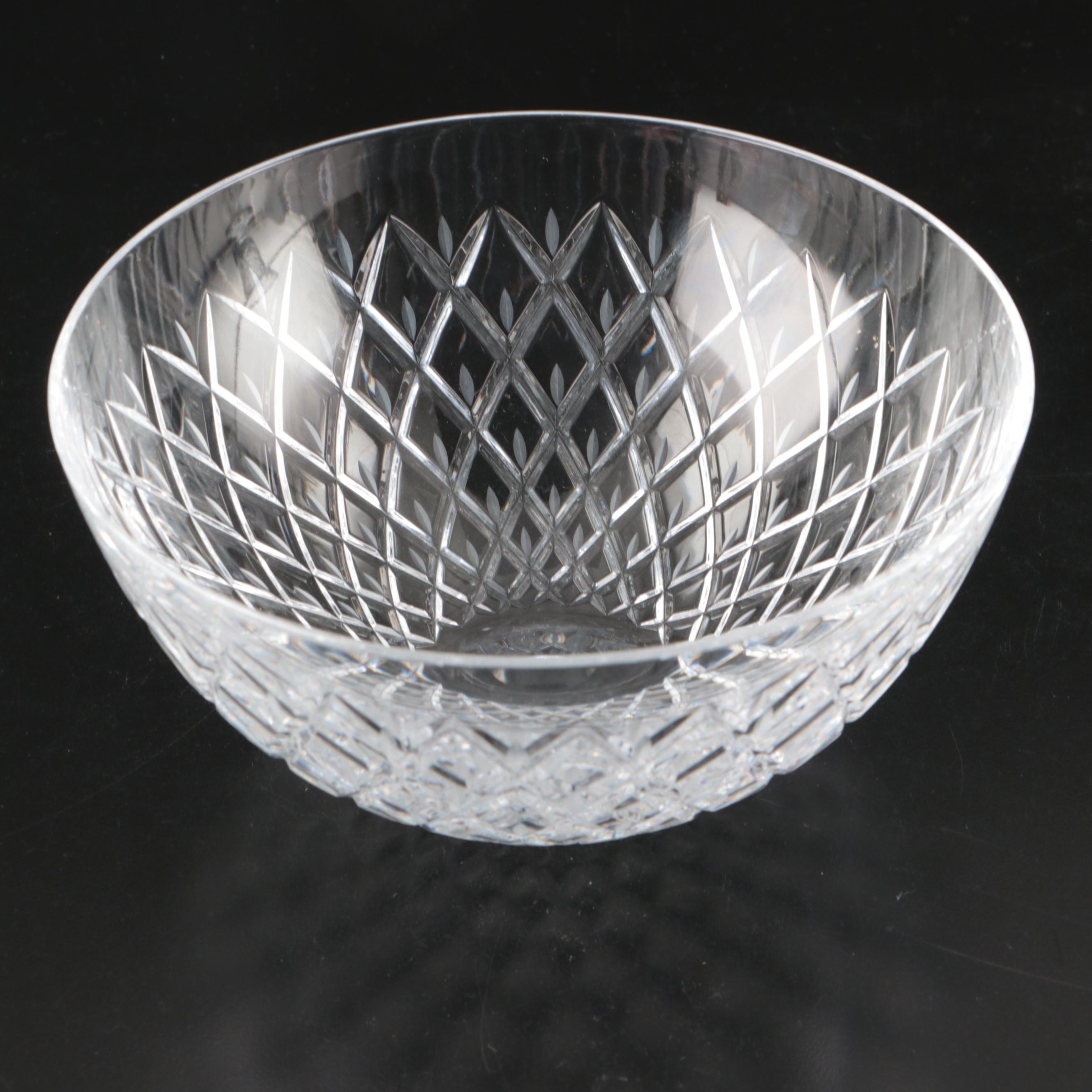 Waterford, Atlantis, Stuart, and More Crystal Bowls and Vase