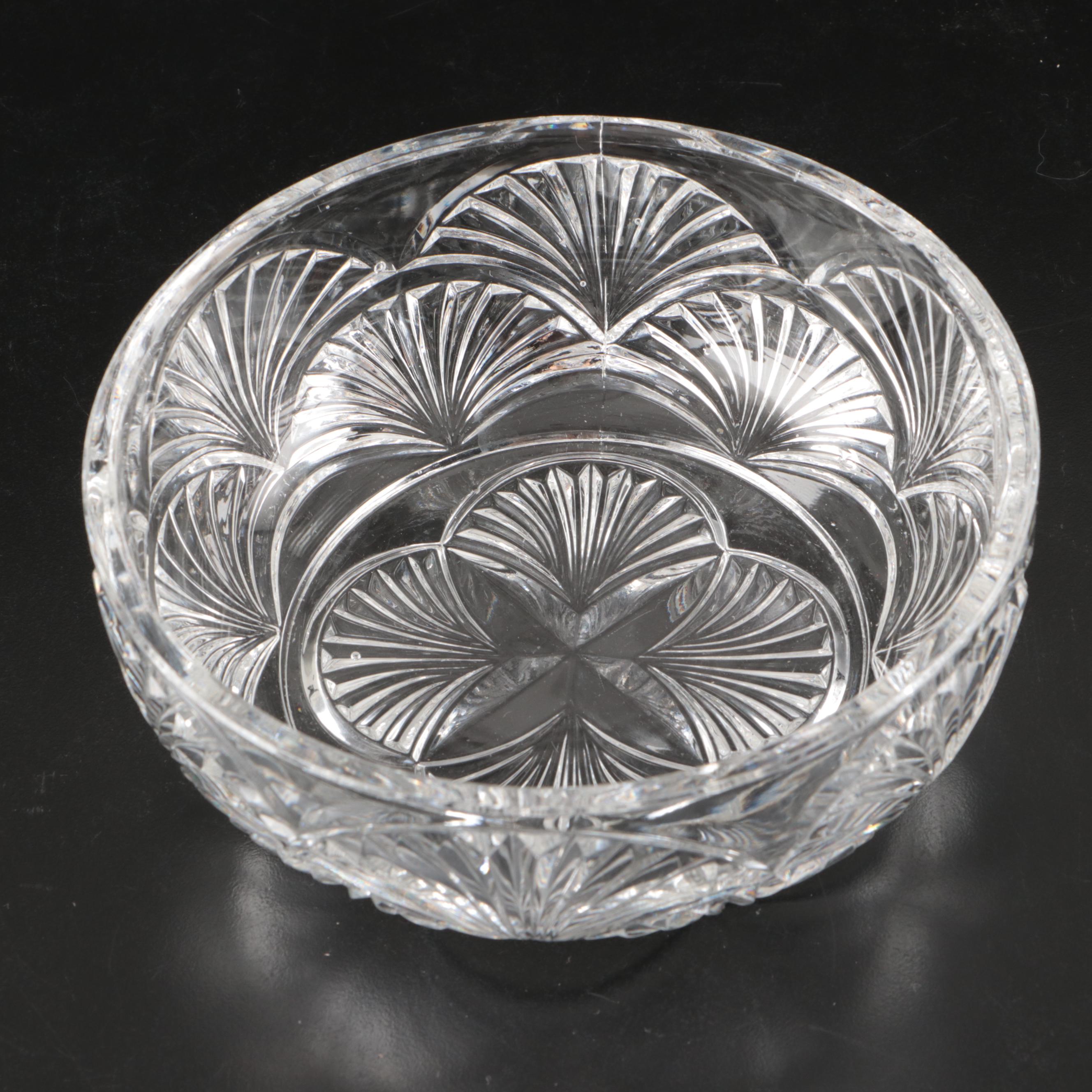 Waterford, Atlantis, Stuart, and More Crystal Bowls and Vase