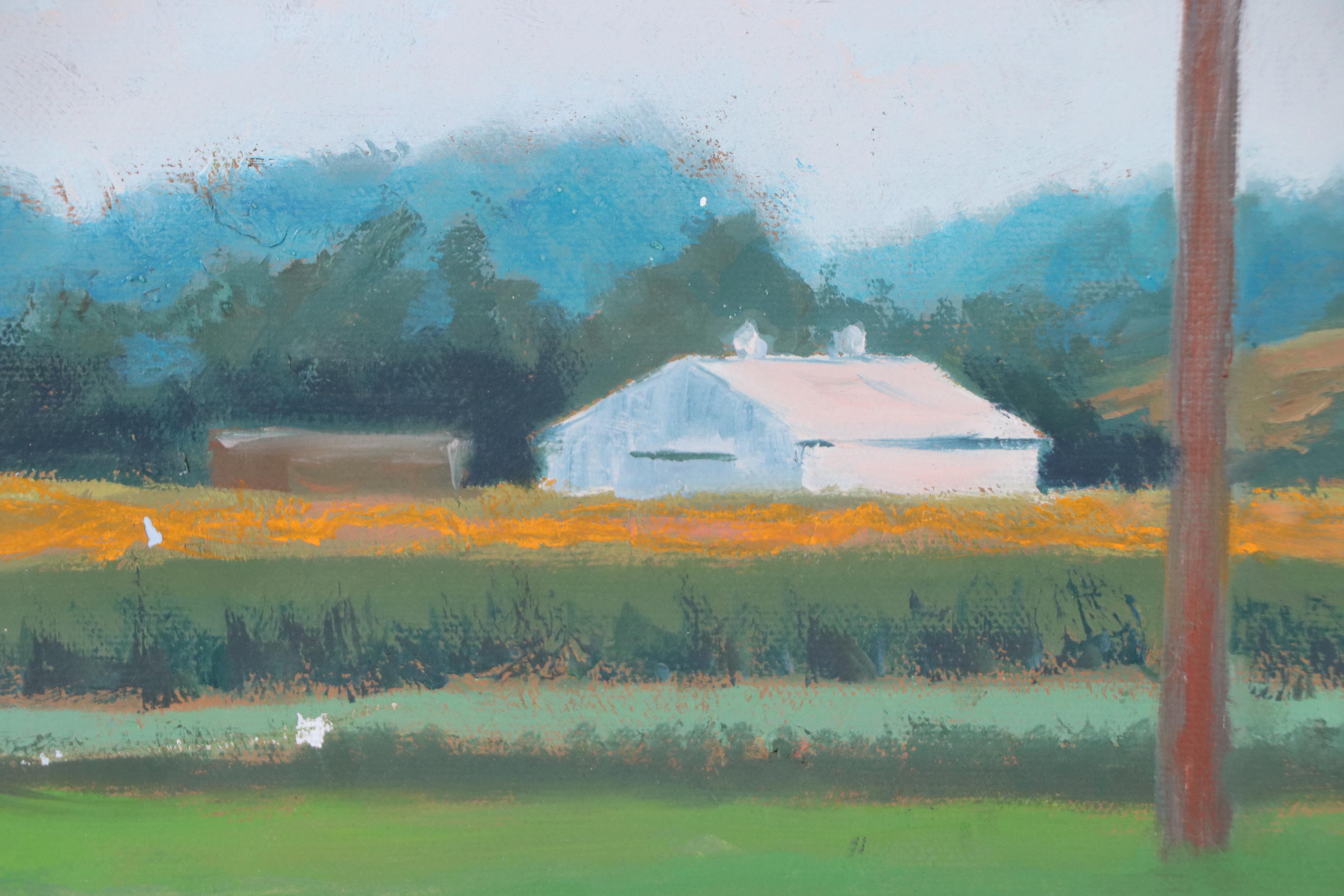 Larry Griggs Oil Painting of Rural American Landscape