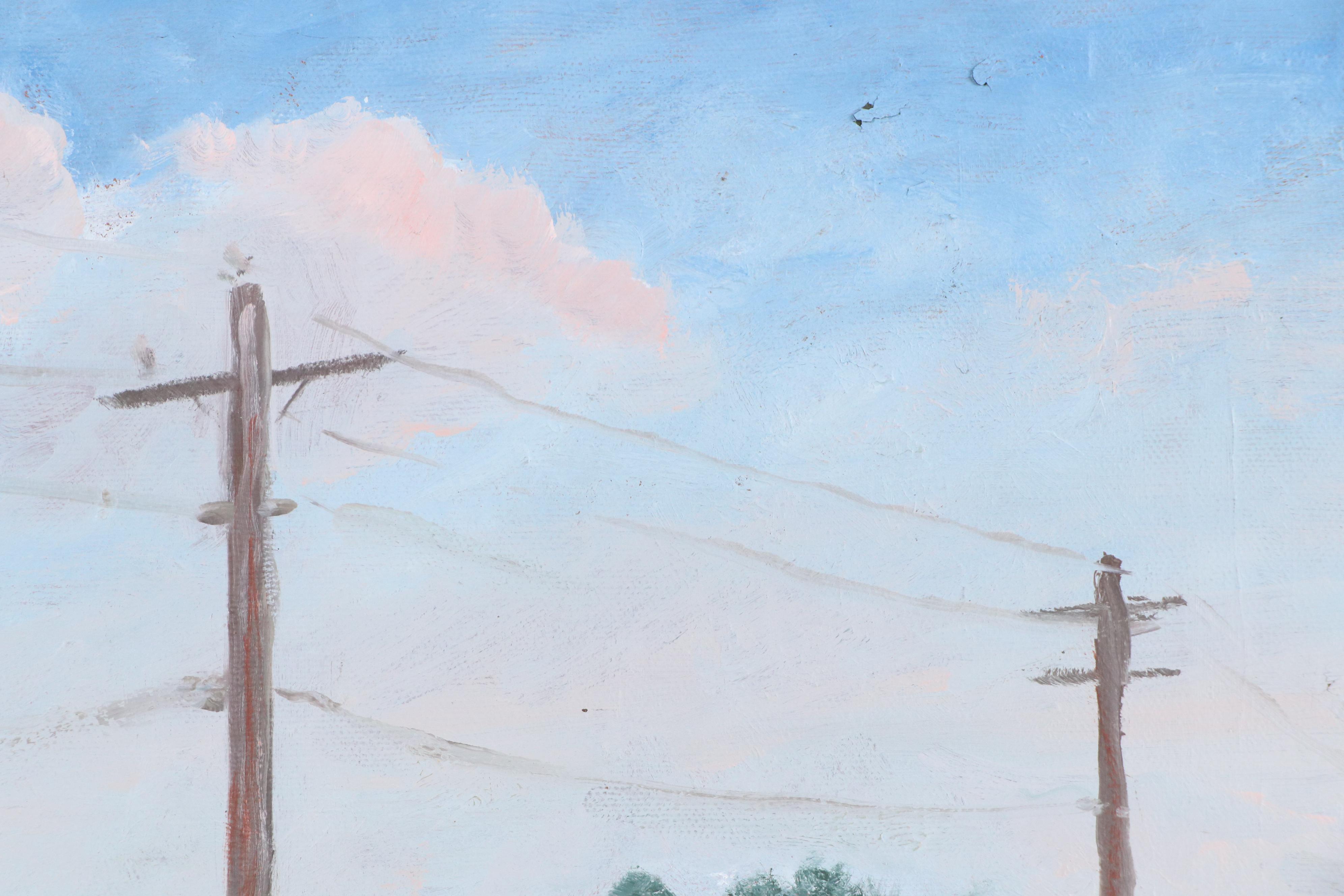 Larry Griggs Oil Painting of Rural American Landscape