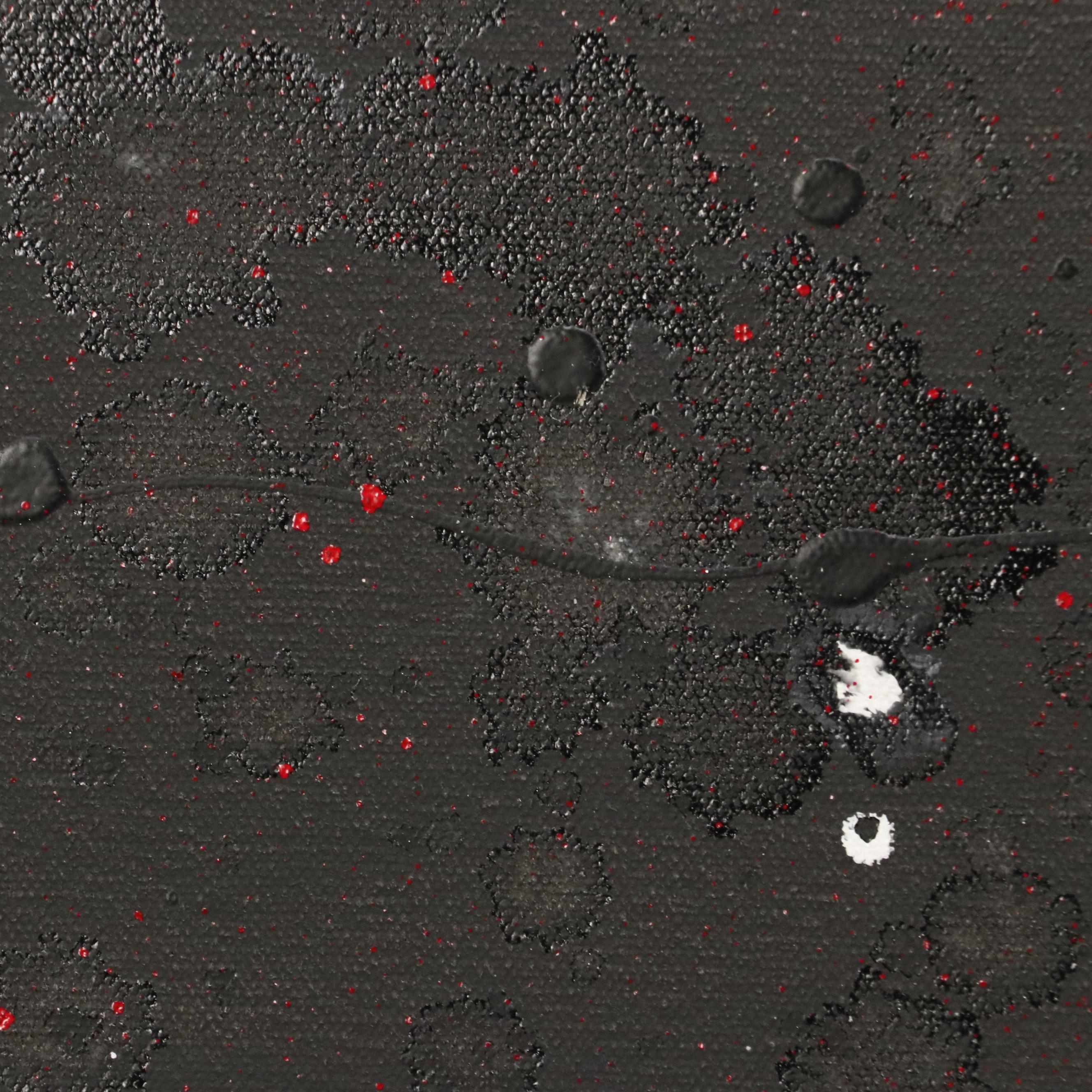 David Applegate Large-Scale Abstract Acrylic Painting, 21st Century