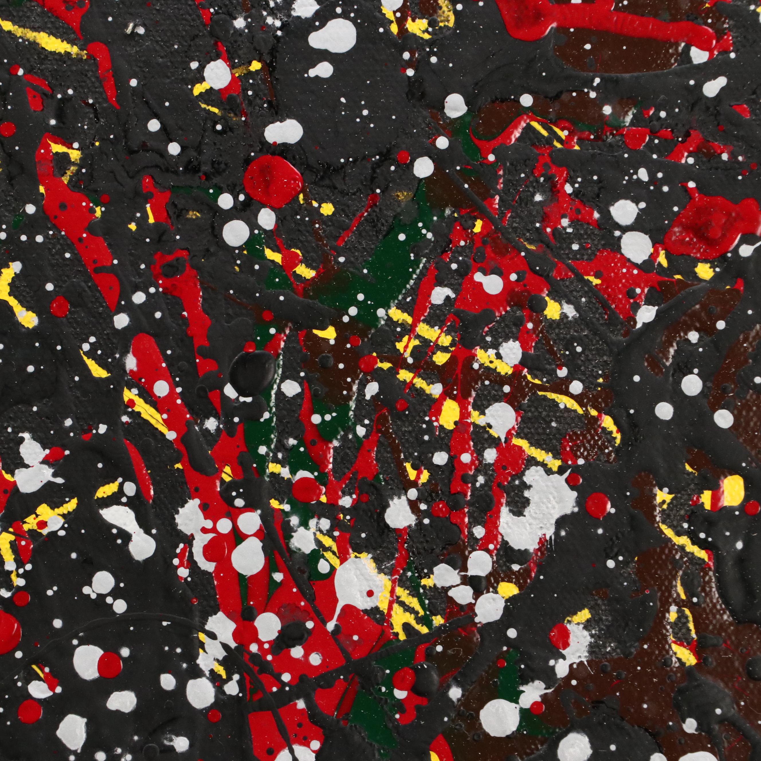 David Applegate Large-Scale Abstract Acrylic Painting, 21st Century