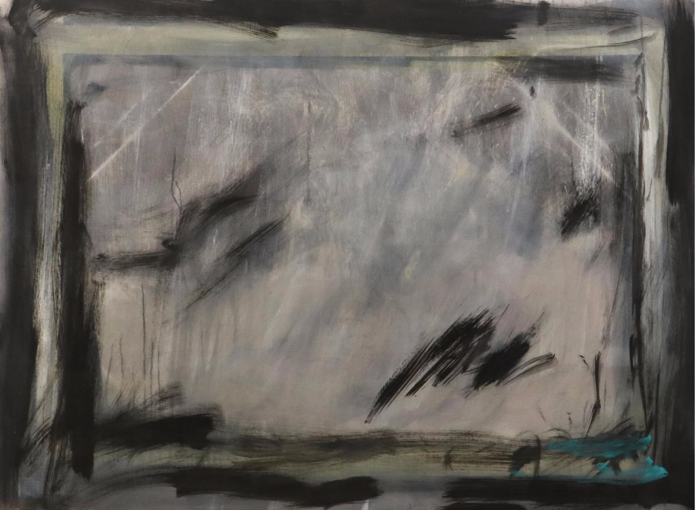 David Applegate Large-Scale Abstract Acrylic Painting, 21st Century