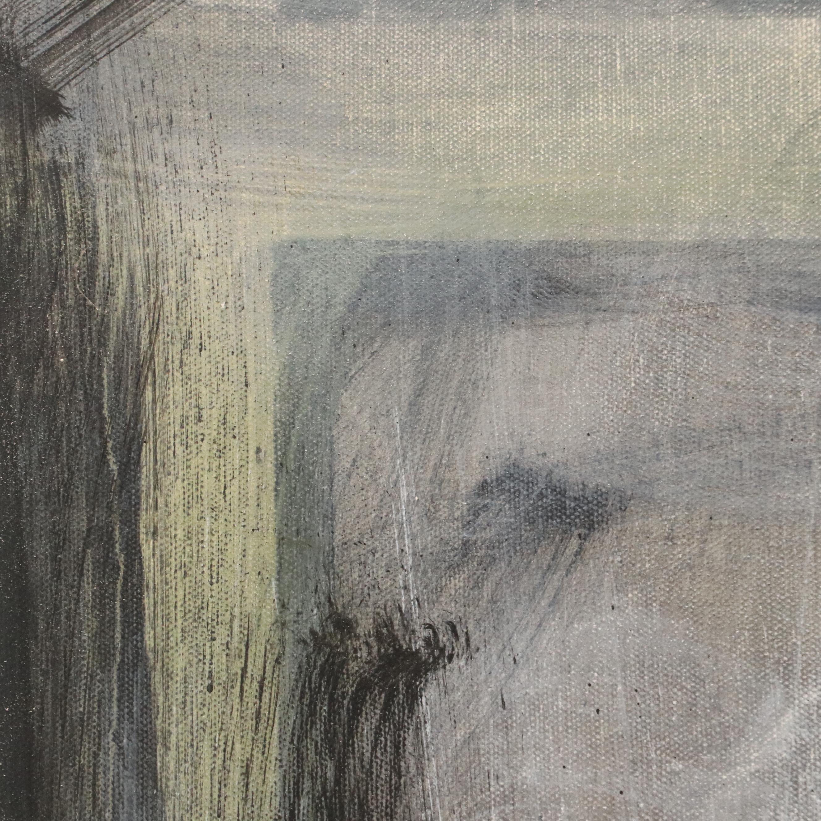 David Applegate Large-Scale Abstract Acrylic Painting, 21st Century