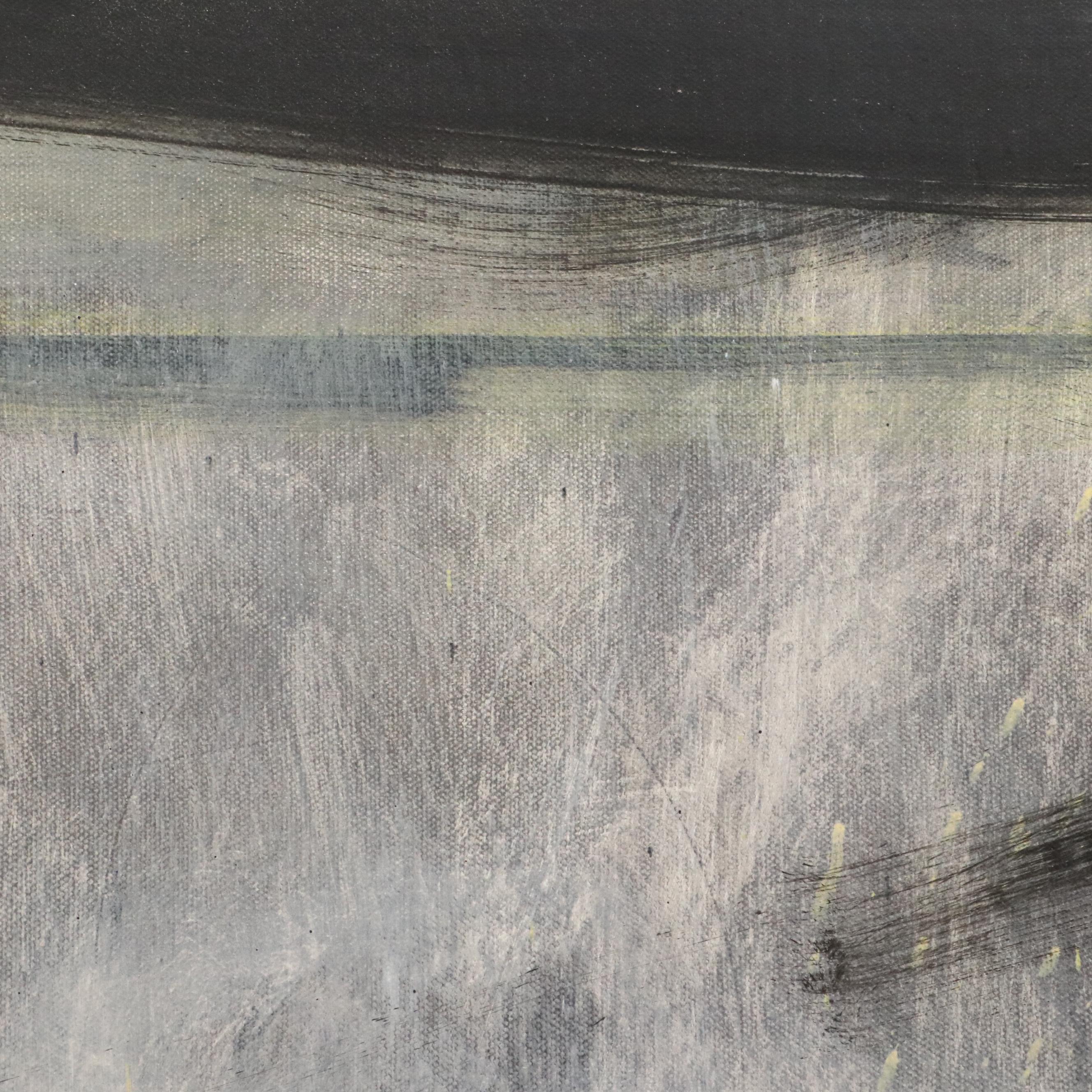 David Applegate Large-Scale Abstract Acrylic Painting, 21st Century