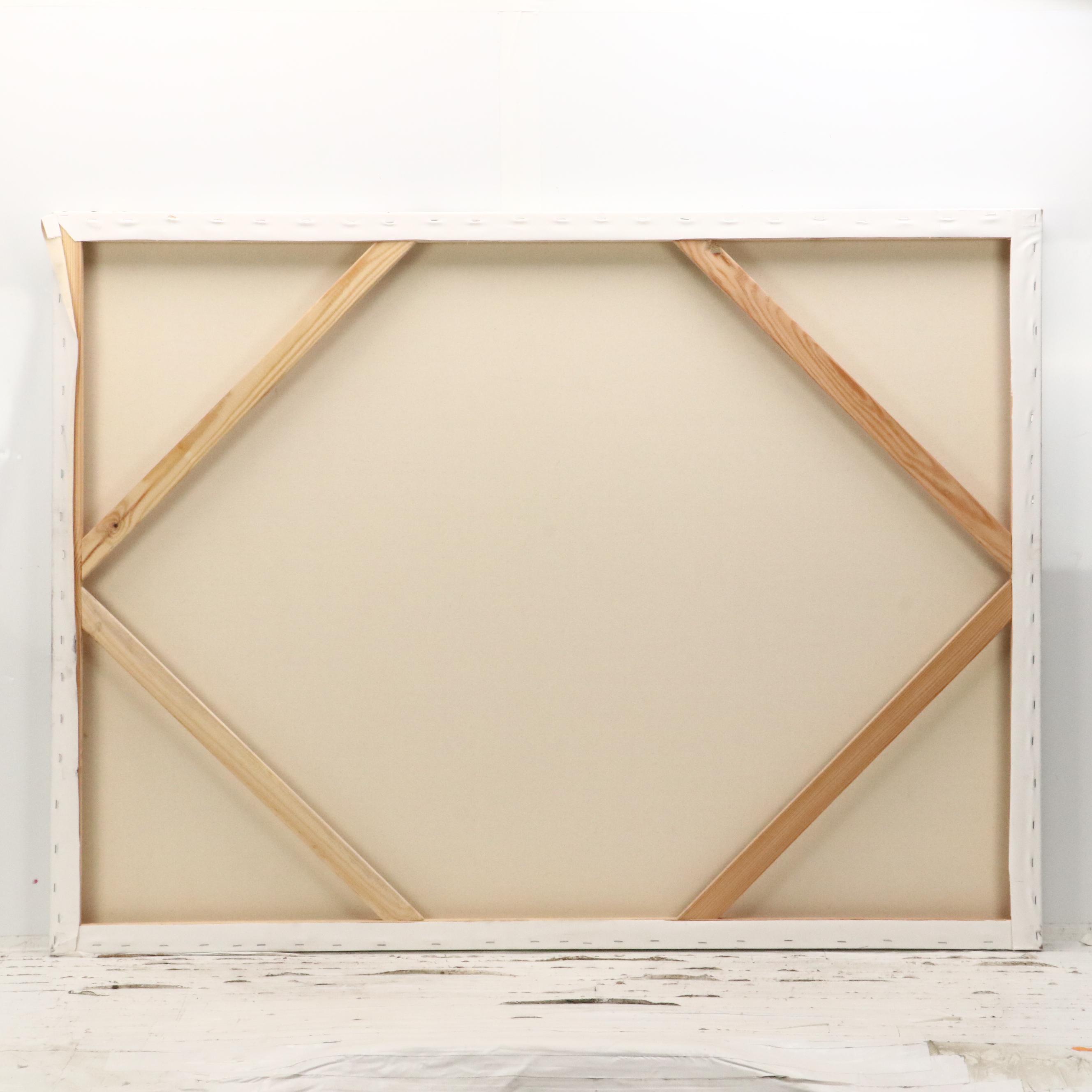 David Applegate Large-Scale Abstract Acrylic Painting, 21st Century