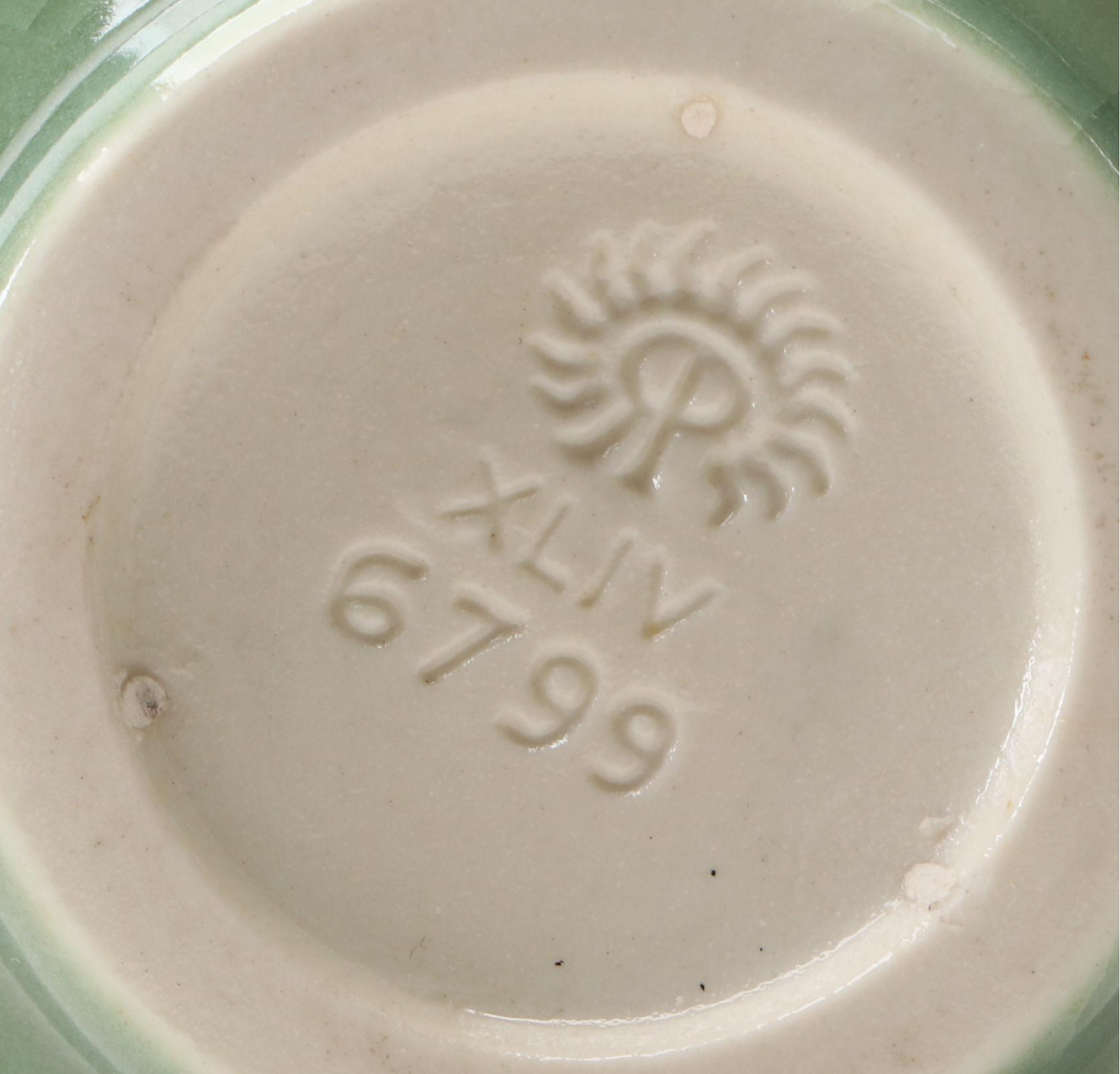 Rookwood Pottery Celadon Ceramic Flower Vase, 1944