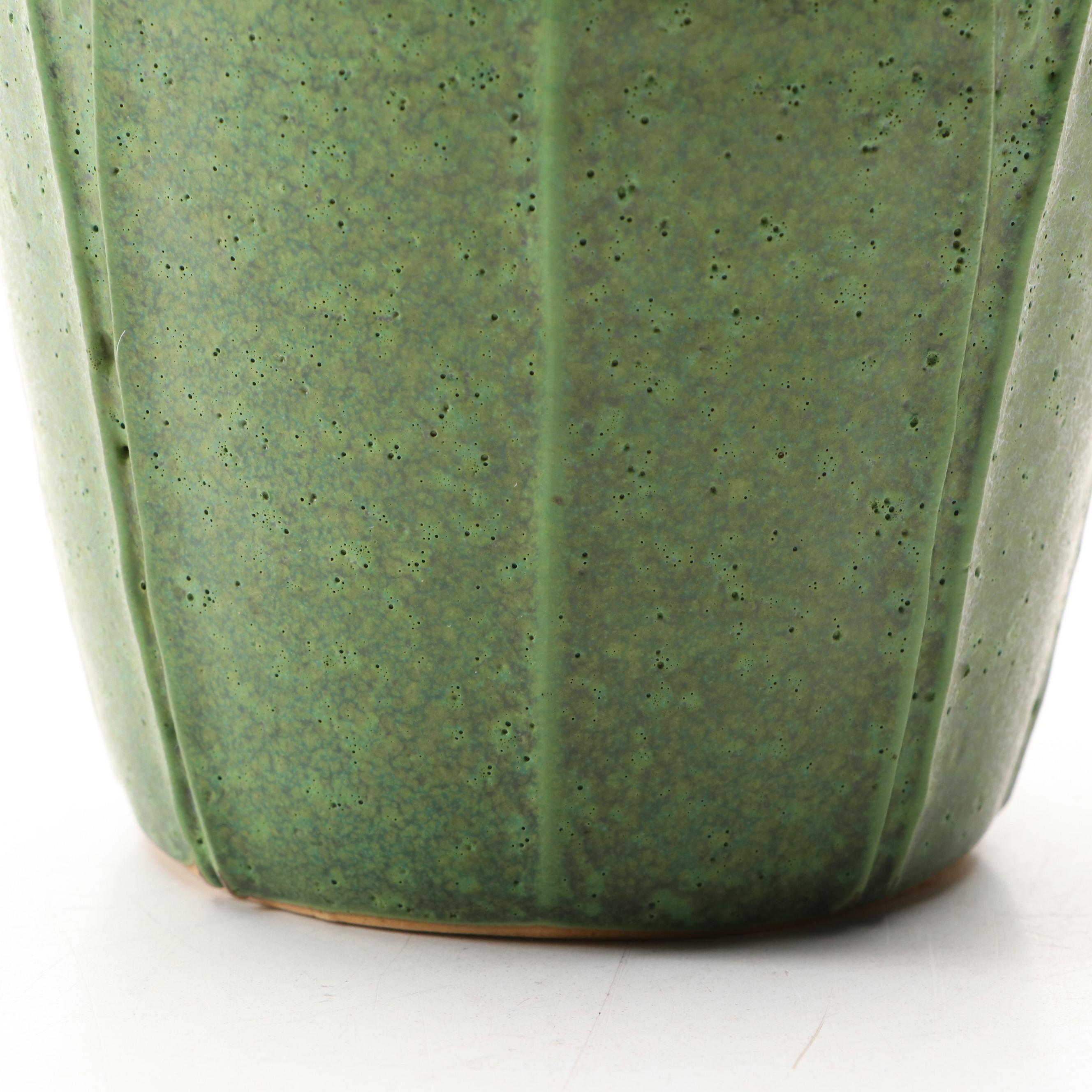 Steve Frederick for Jemerick Art Pottery Arts and Crafts Style Ceramic Vase