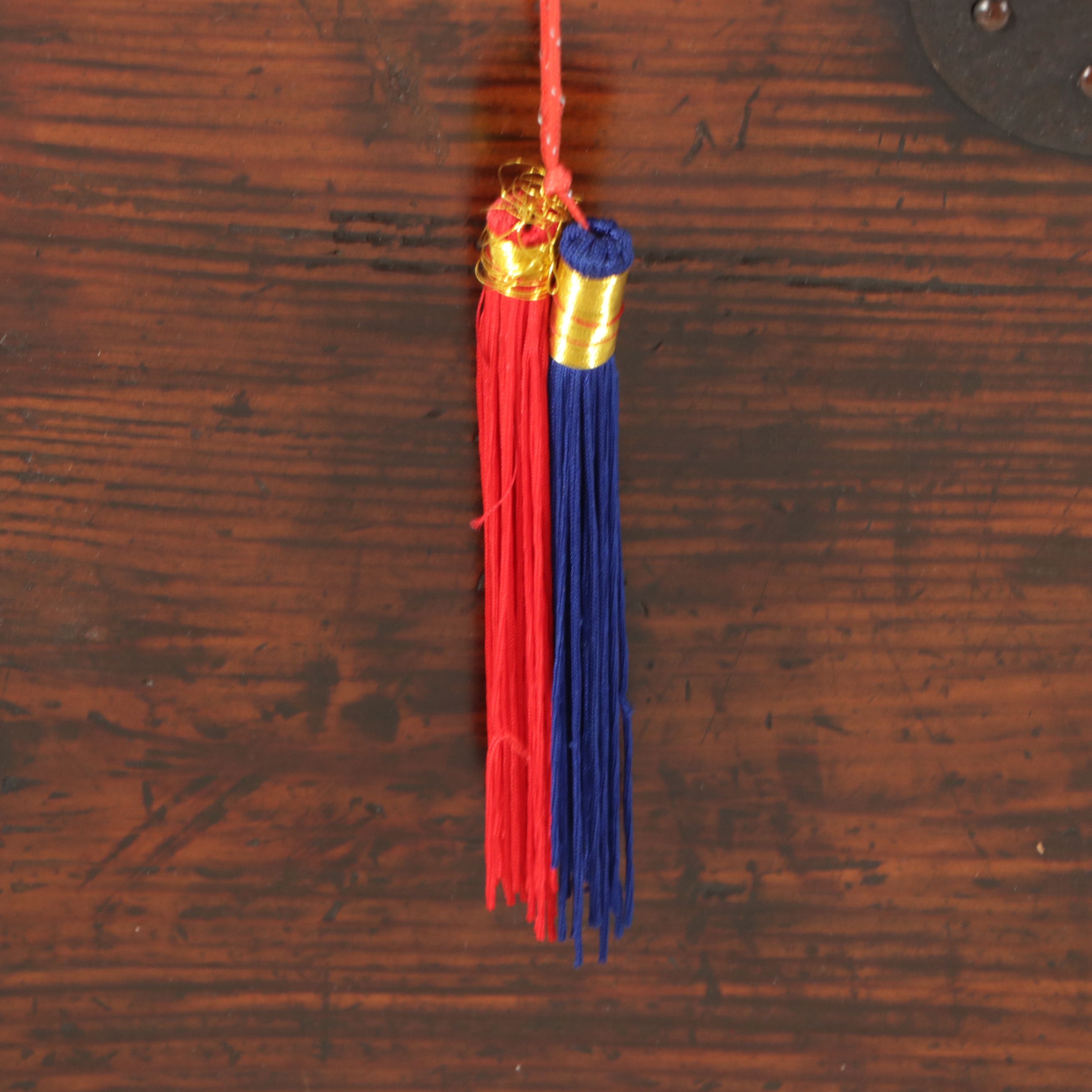 Korean Elm Wood Bandaji Chest with Iron Mounts