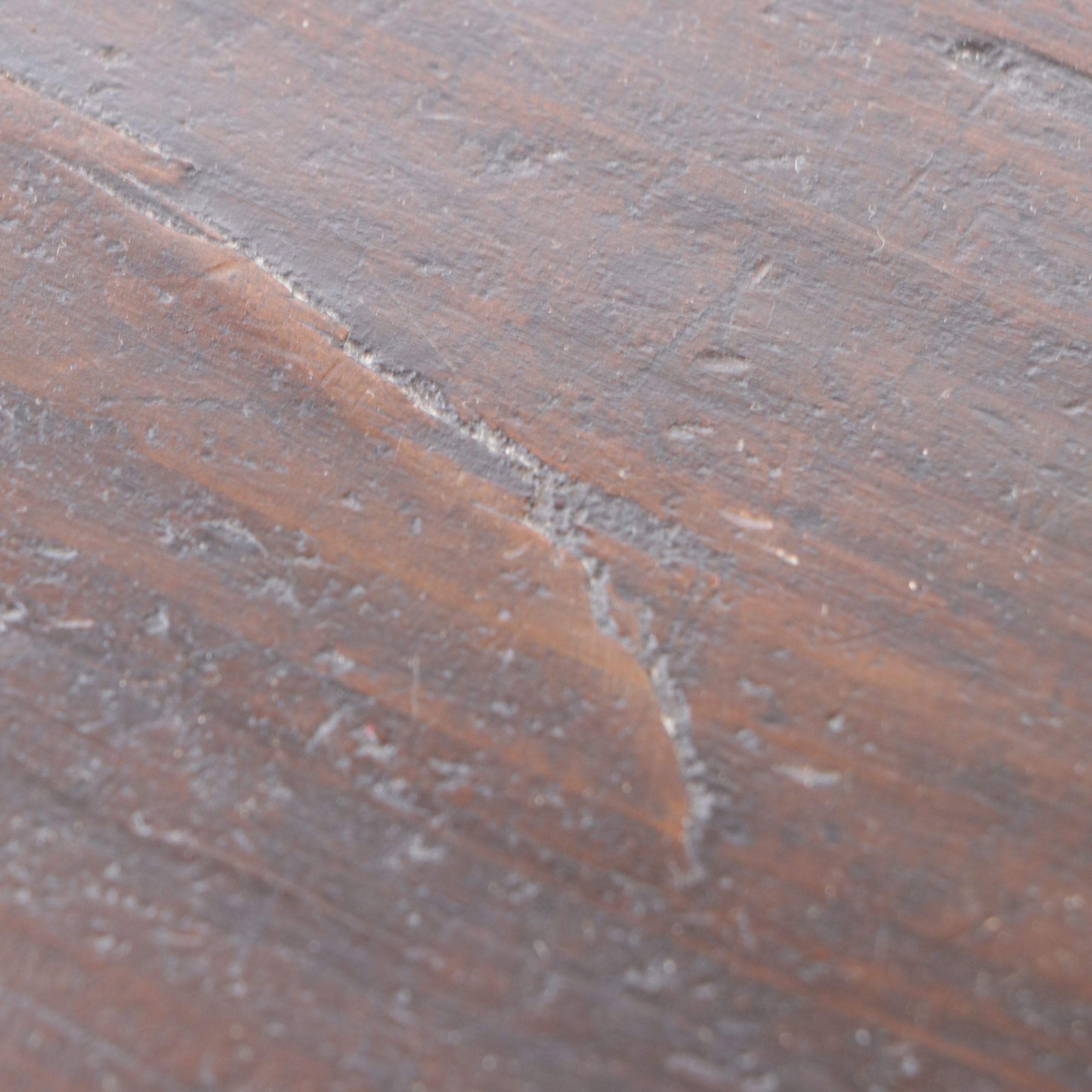 Korean Elm Wood Bandaji Chest with Iron Mounts