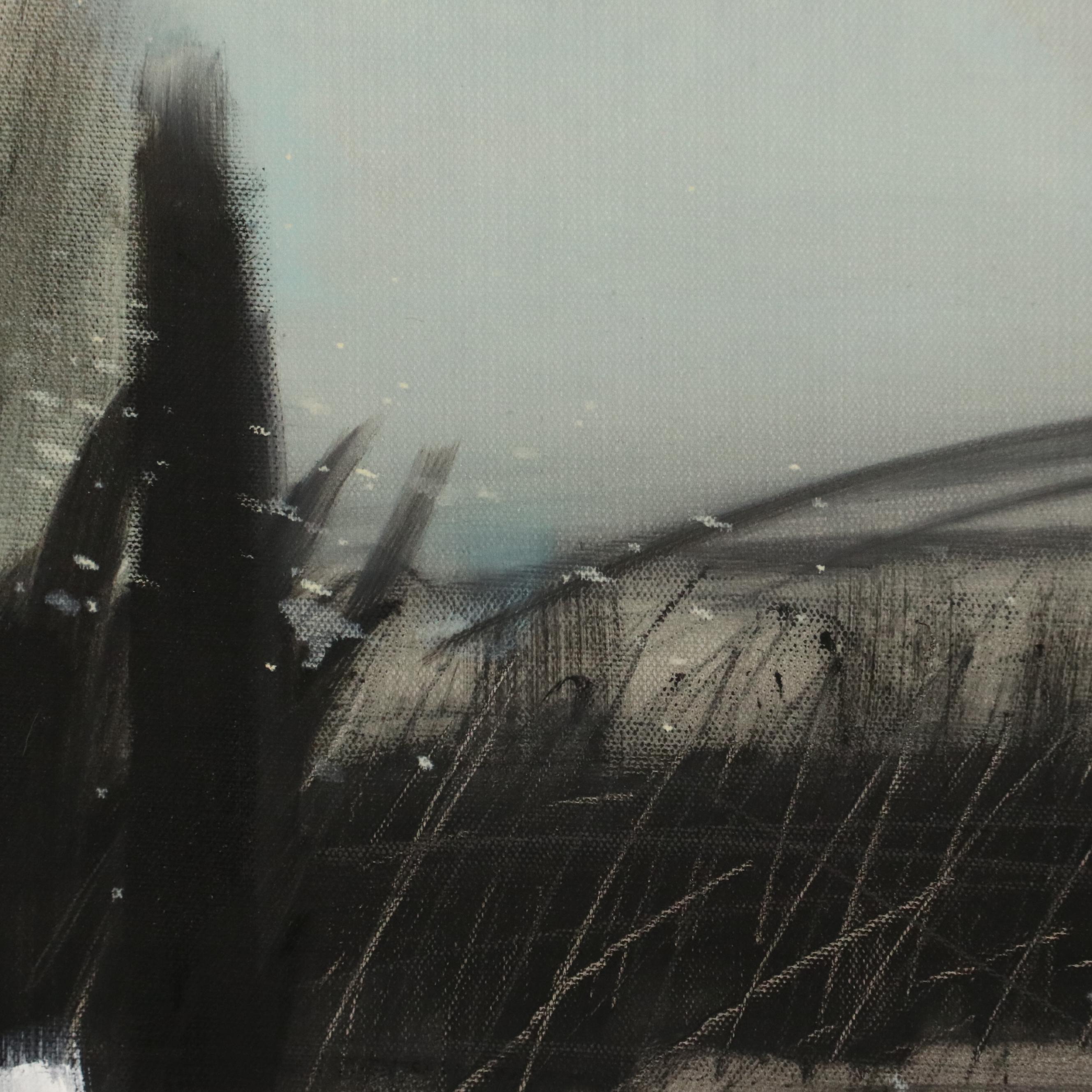 David Applegate Large-Scale Abstract Acrylic Painting, 21st Century