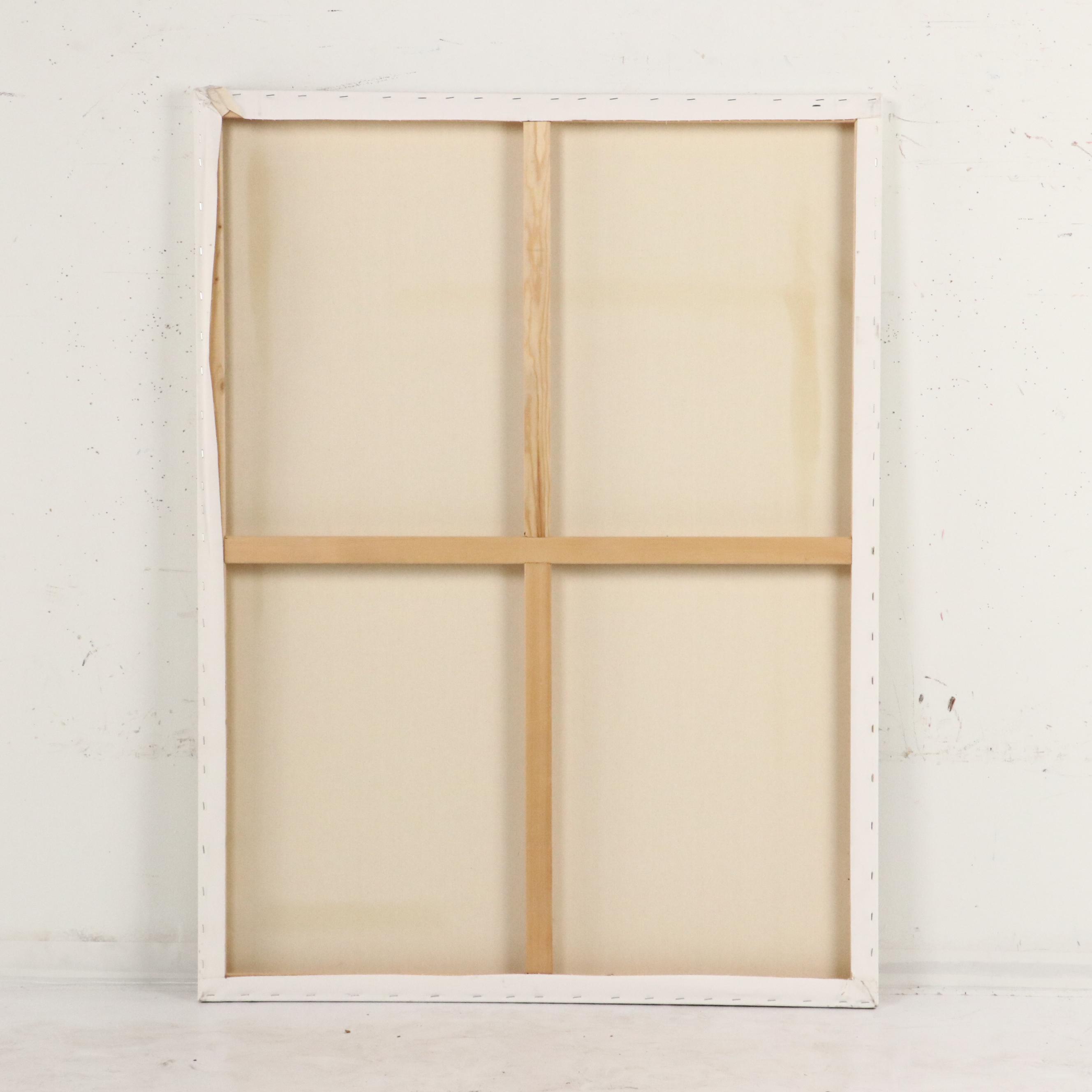 David Applegate Large-Scale Abstract Acrylic Painting, 21st Century