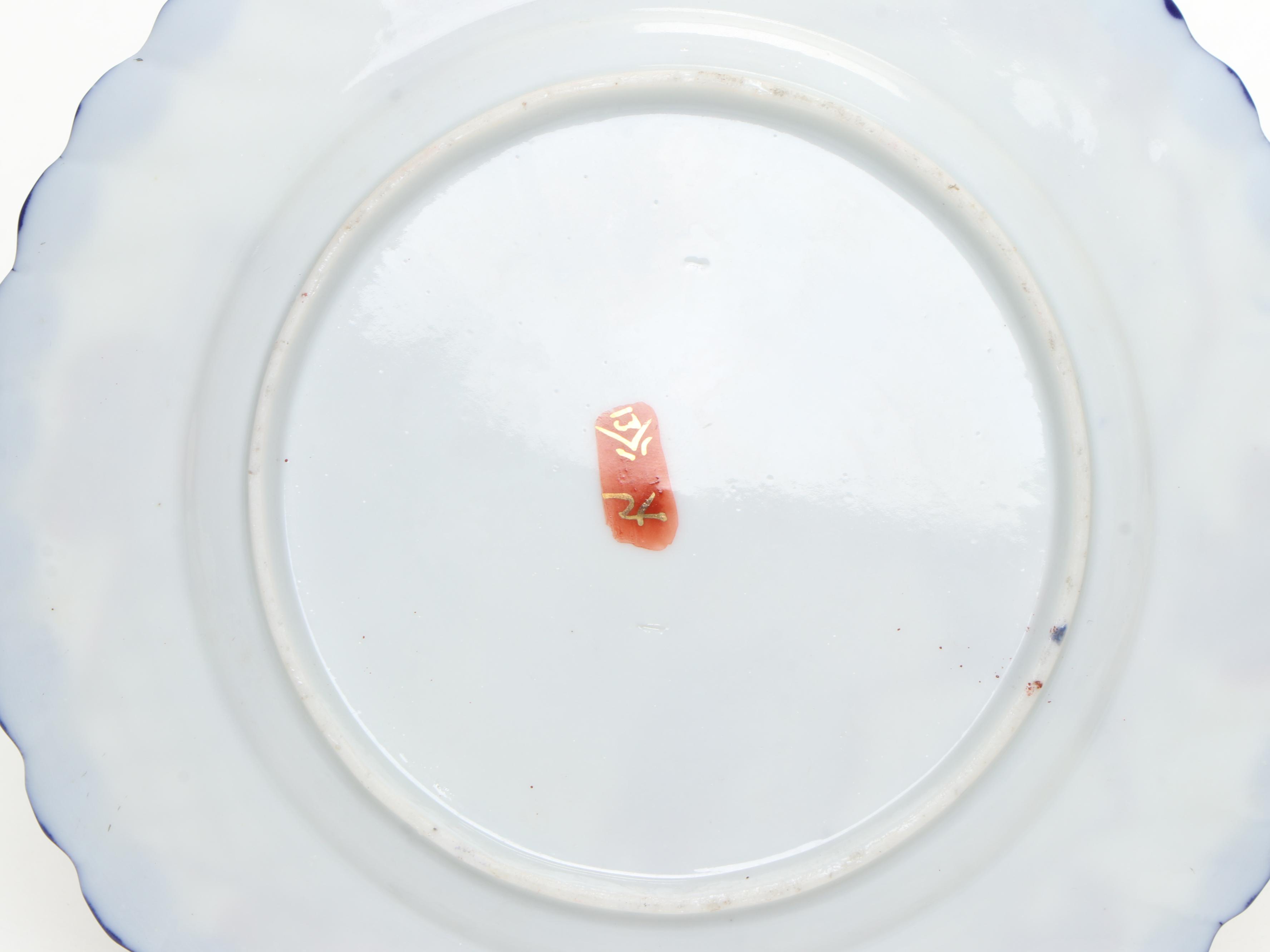 Japanese and Chinese Porcelain Bowls, Soup Spoons, and Plates