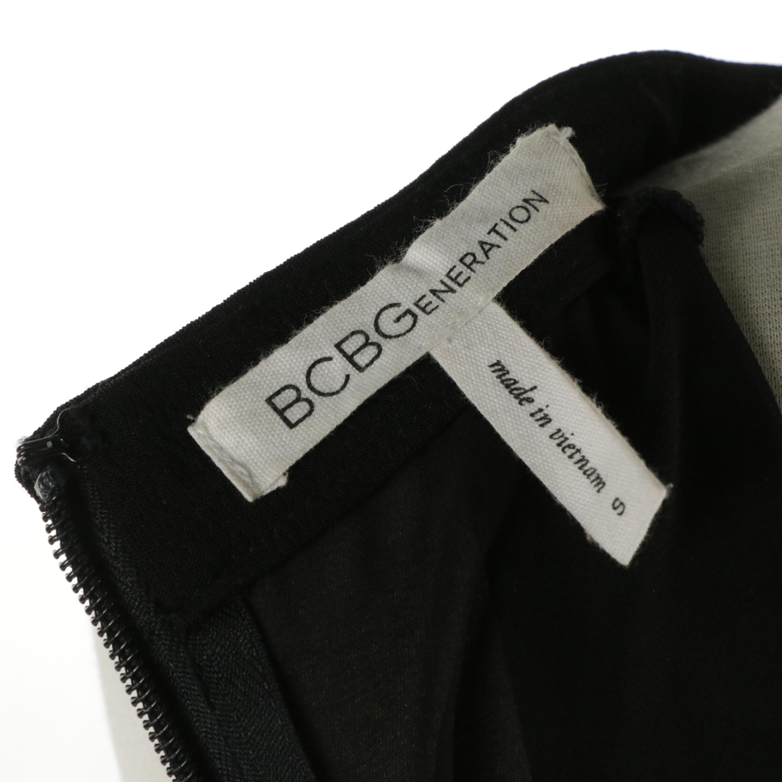 BCBGeneration Sleeveless Little Black Dress, Lida Baday Hook-Front Jacket