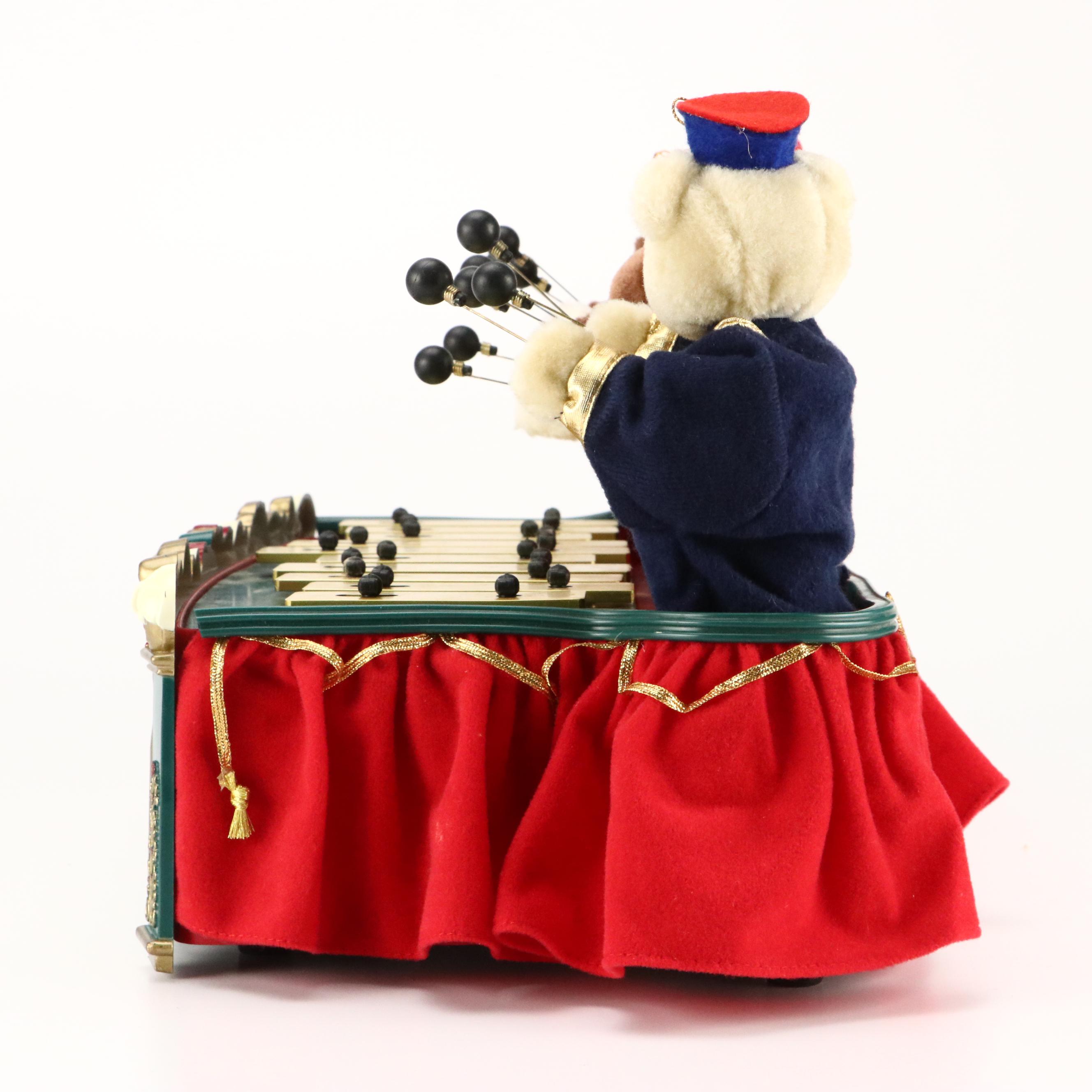 Mr. Christmas "Bandstand Bears" Xylophone Carol Player