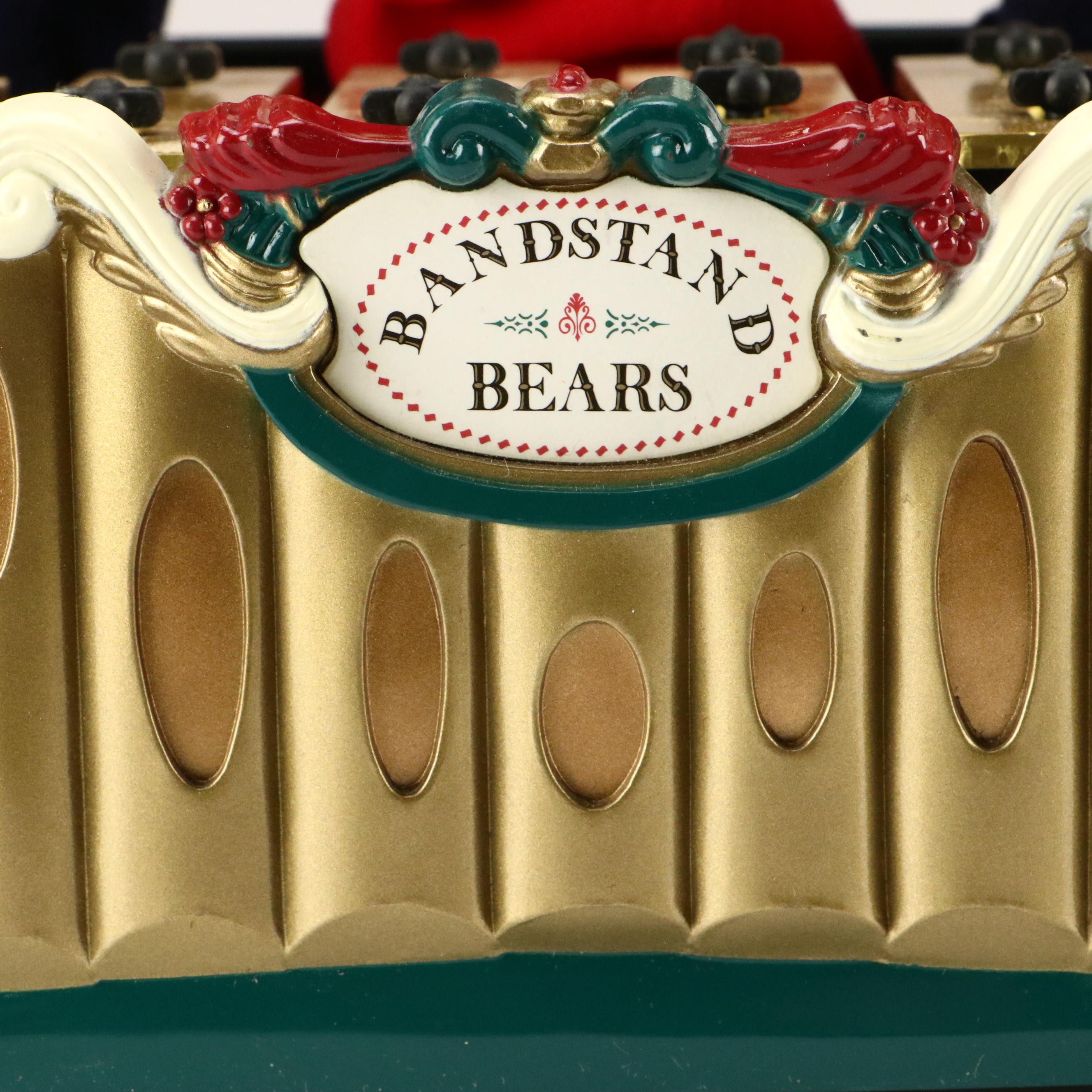 Mr. Christmas "Bandstand Bears" Xylophone Carol Player