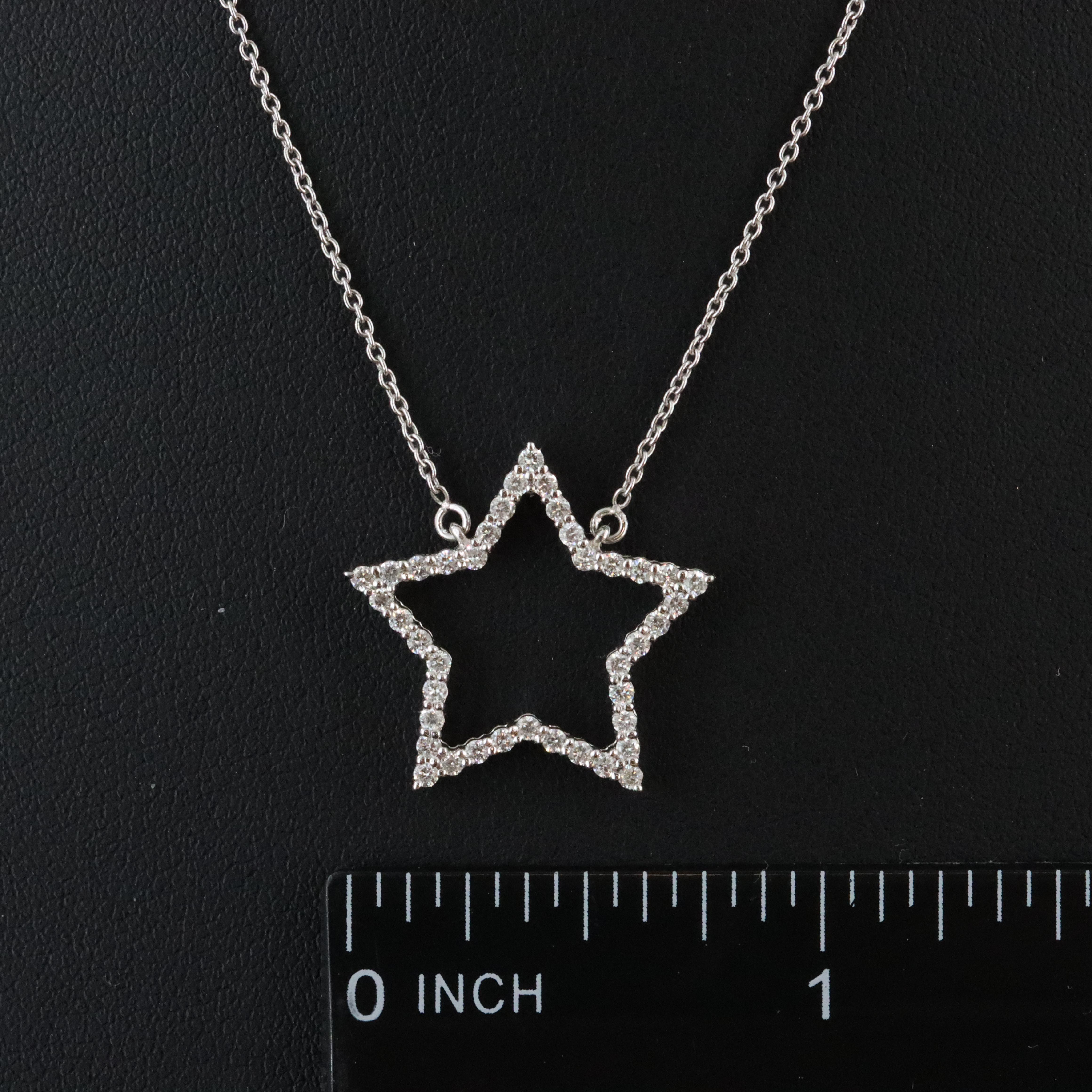 14K 0.40 CTW Diamond Star Necklace