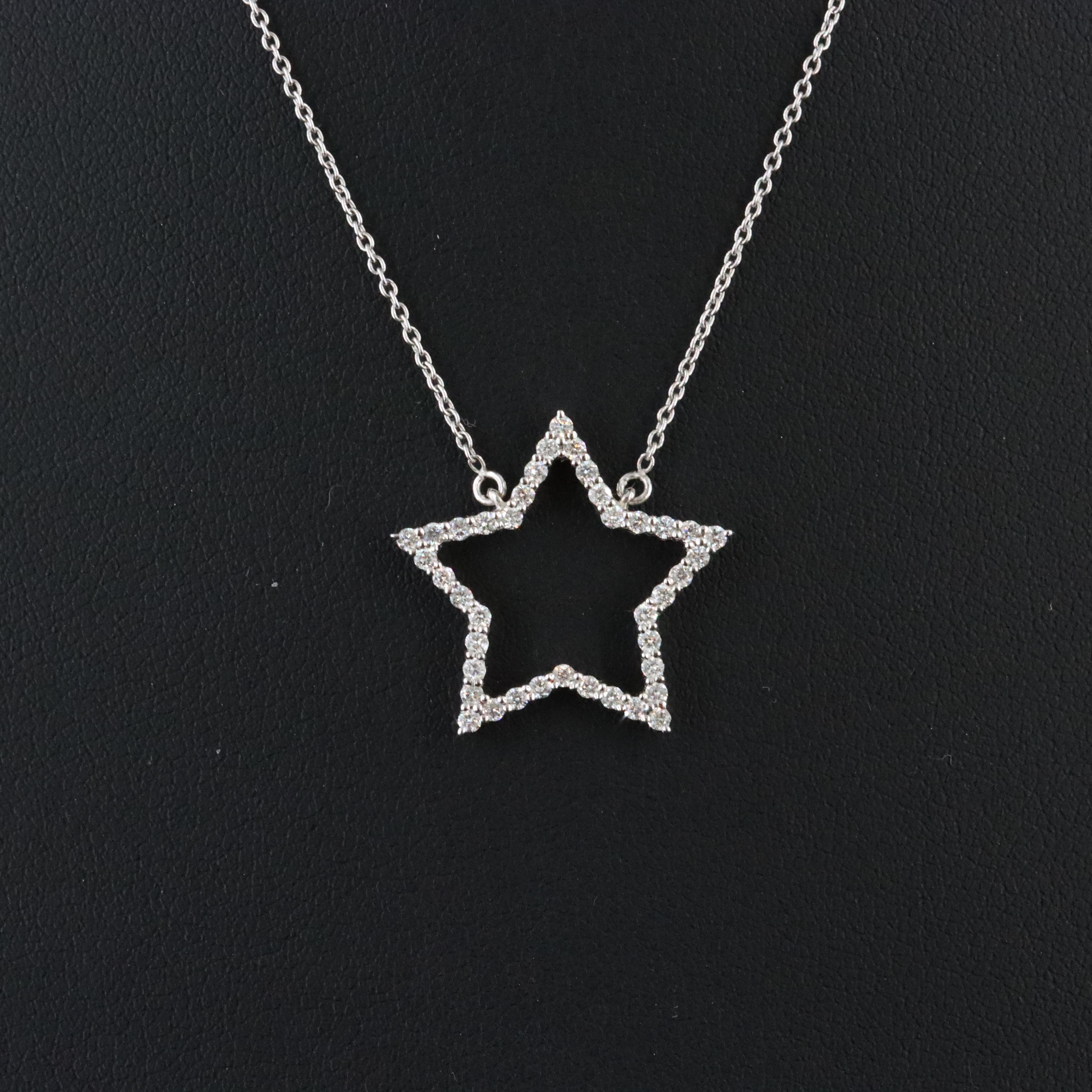 14K 0.40 CTW Diamond Star Necklace