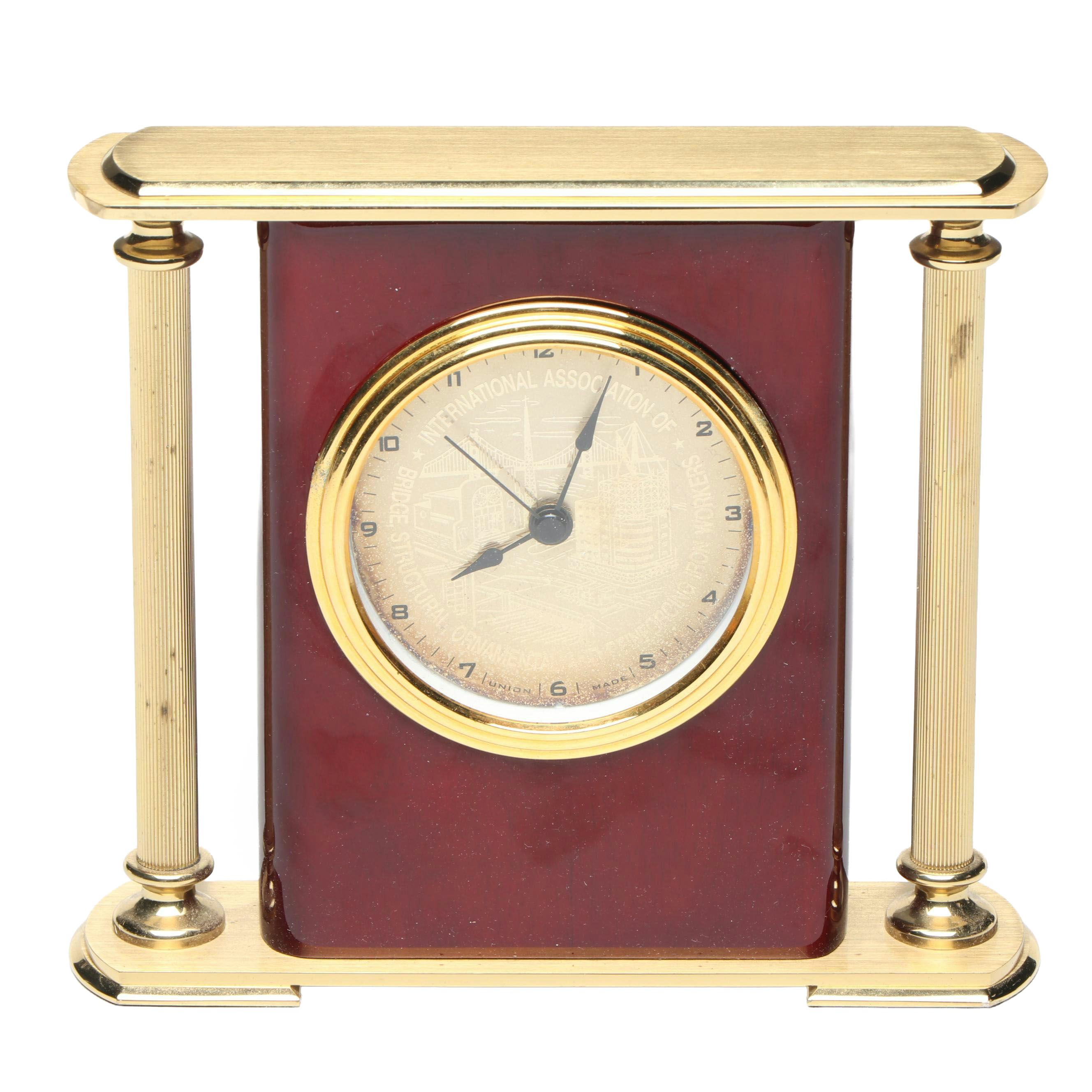 American Clock Co. "The Union Collection" Desk Clock