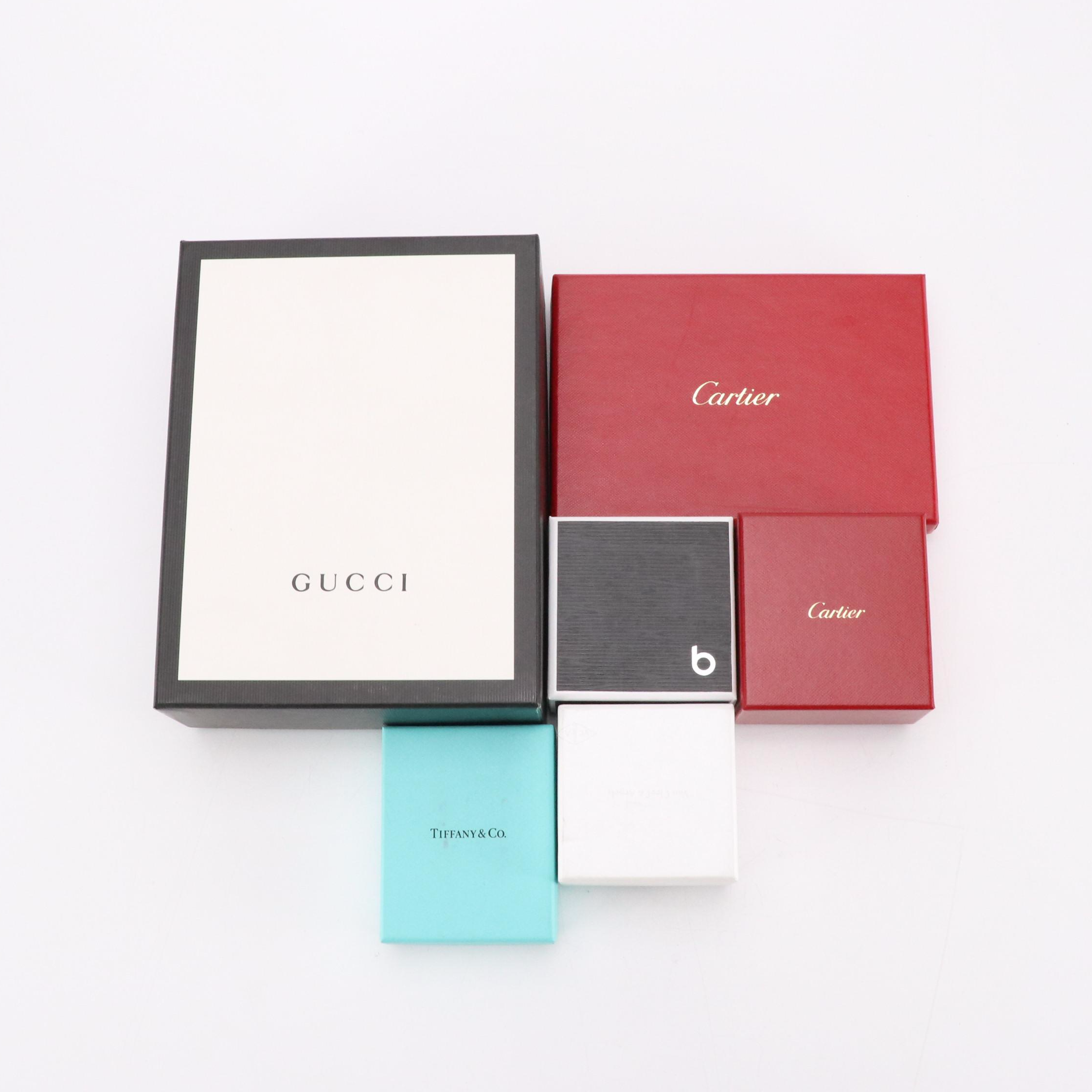 Hermès, Louis Vuitton, Cartier, Gucci and Other Designer Gift Boxes