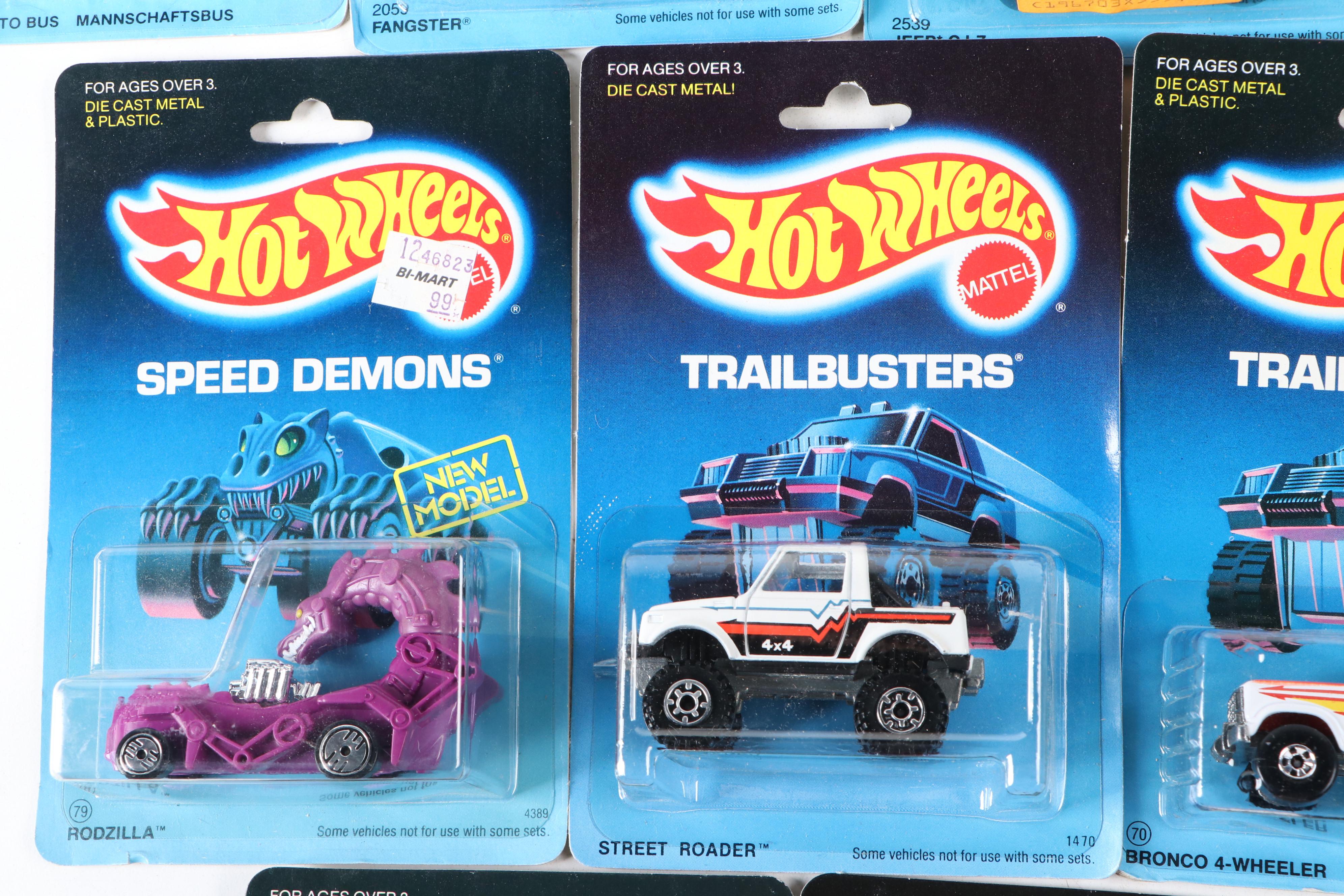 Hot Wheels "Cargoyle," "Hiway Hauler" and More Toy Cars, 1980s