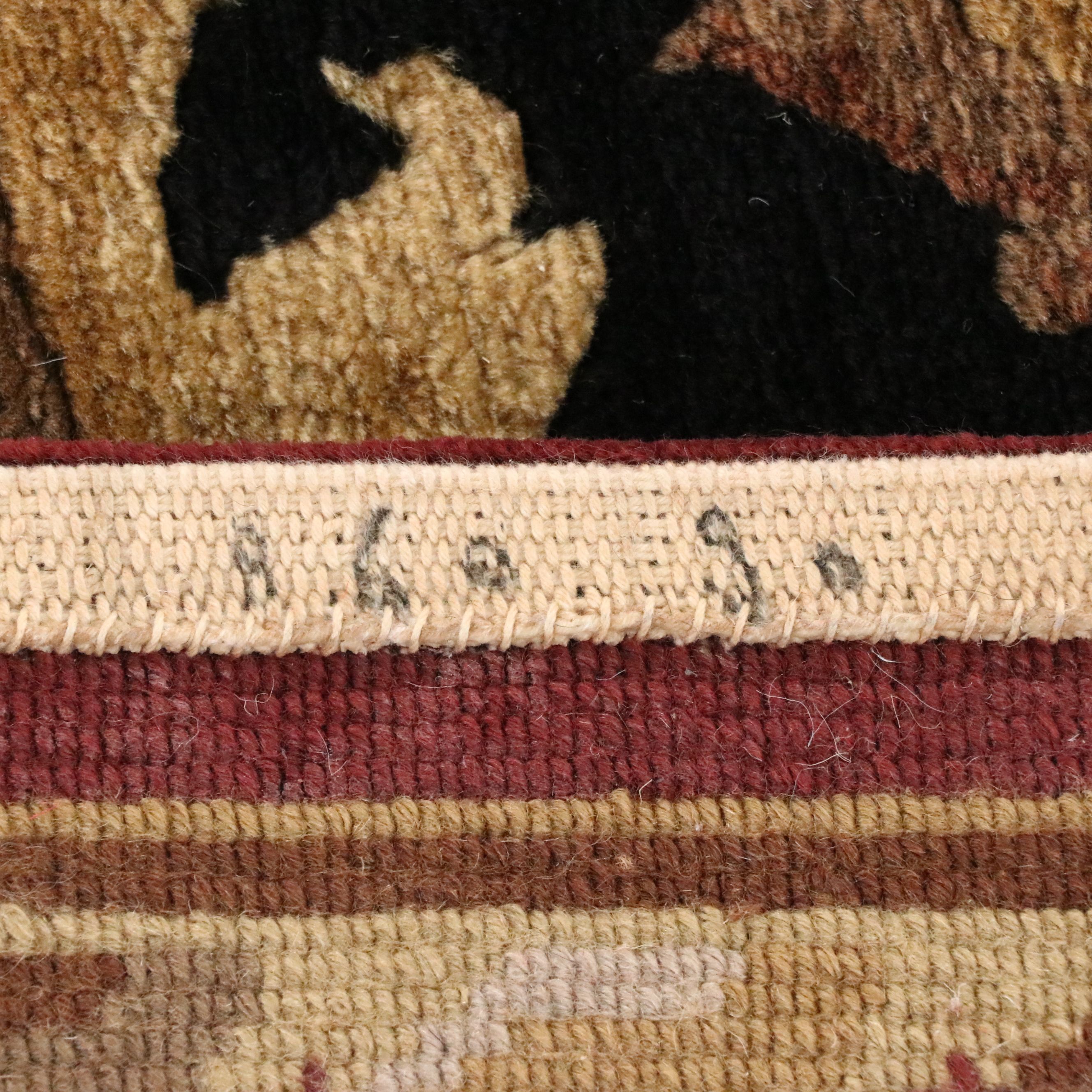 8'10 x 11'10 Hand-Knotted Indian Area Rug