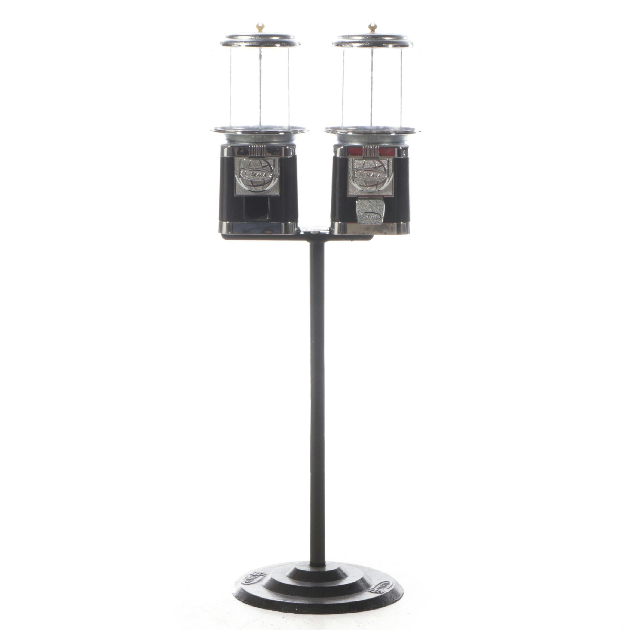 Seaga Double Gumball or Candy Dispenser Machine