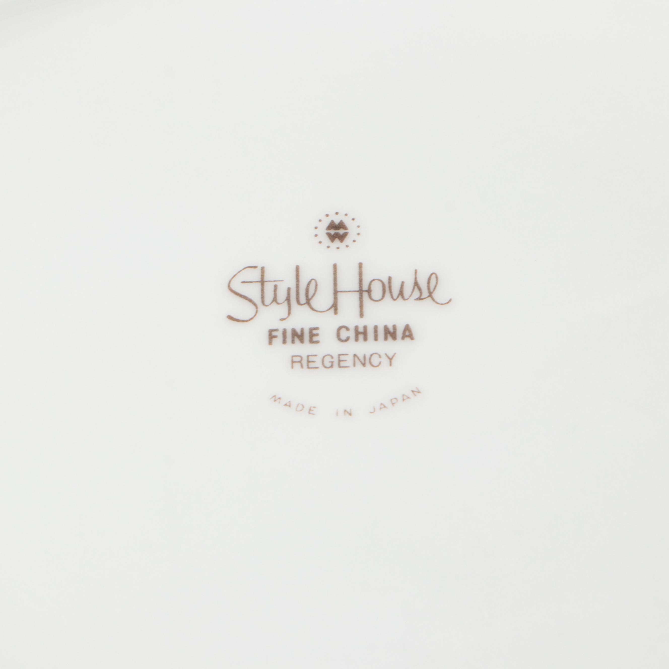 Style House "Regency" Porcelain Dinnerware